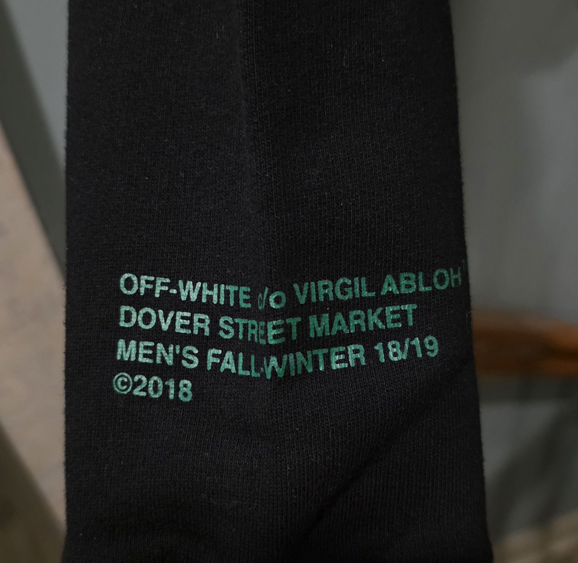 Dover Street Market × Off-White RARE DSWT Off-White DSM Green Gradient Hoodie Size US XXS / EU 40 - 5 Thumbnail