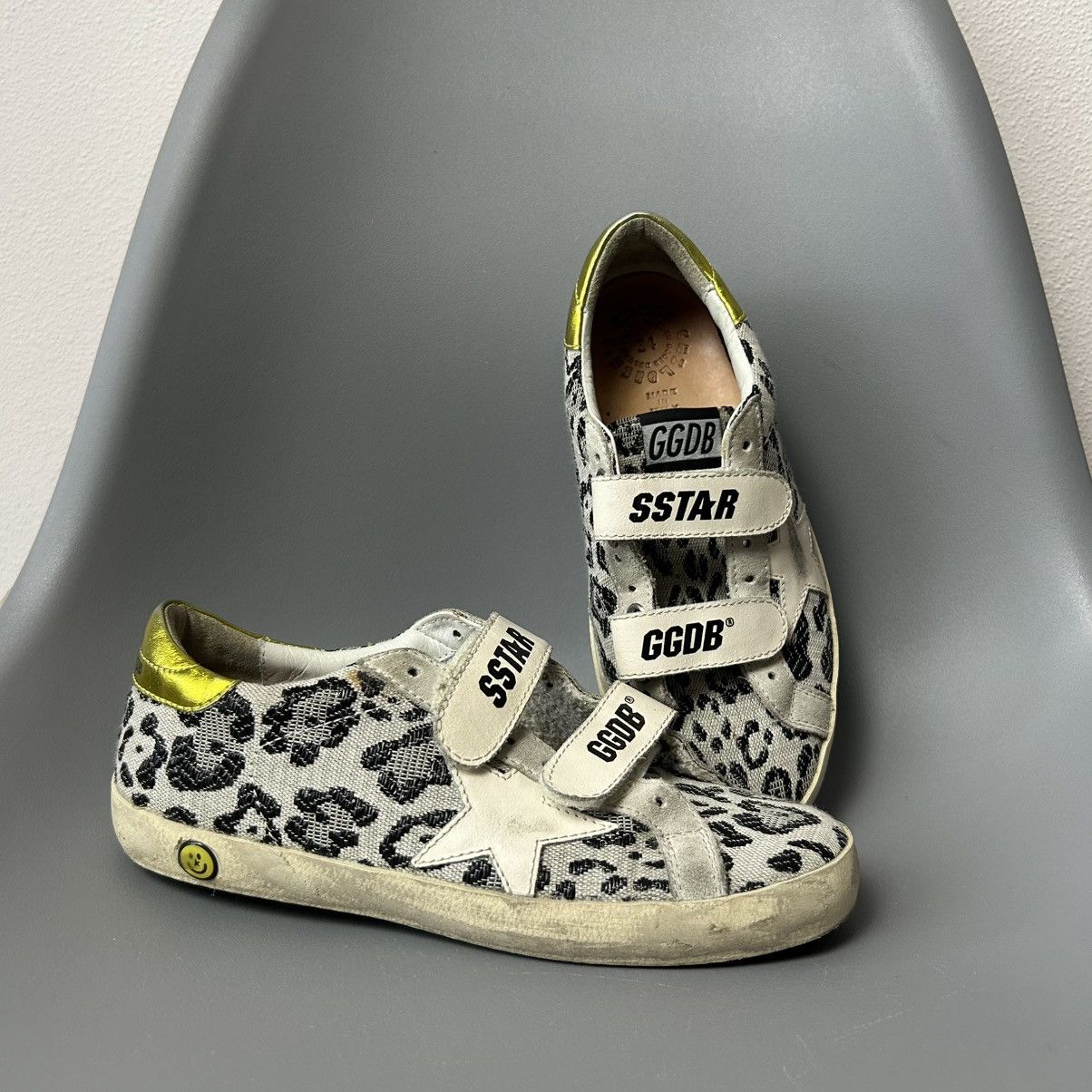 Golden Goose Womens Golden Goose Skateboard Y2k Style shoes Size US 5 / IT 35 - 1 Thumbnail