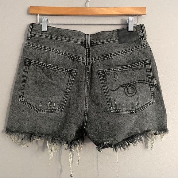 R13 R13 Black Shredded Slouch Short - 30", NWTs 🇮🇹 Size 30" / US 8 / IT 44 - 12 Thumbnail