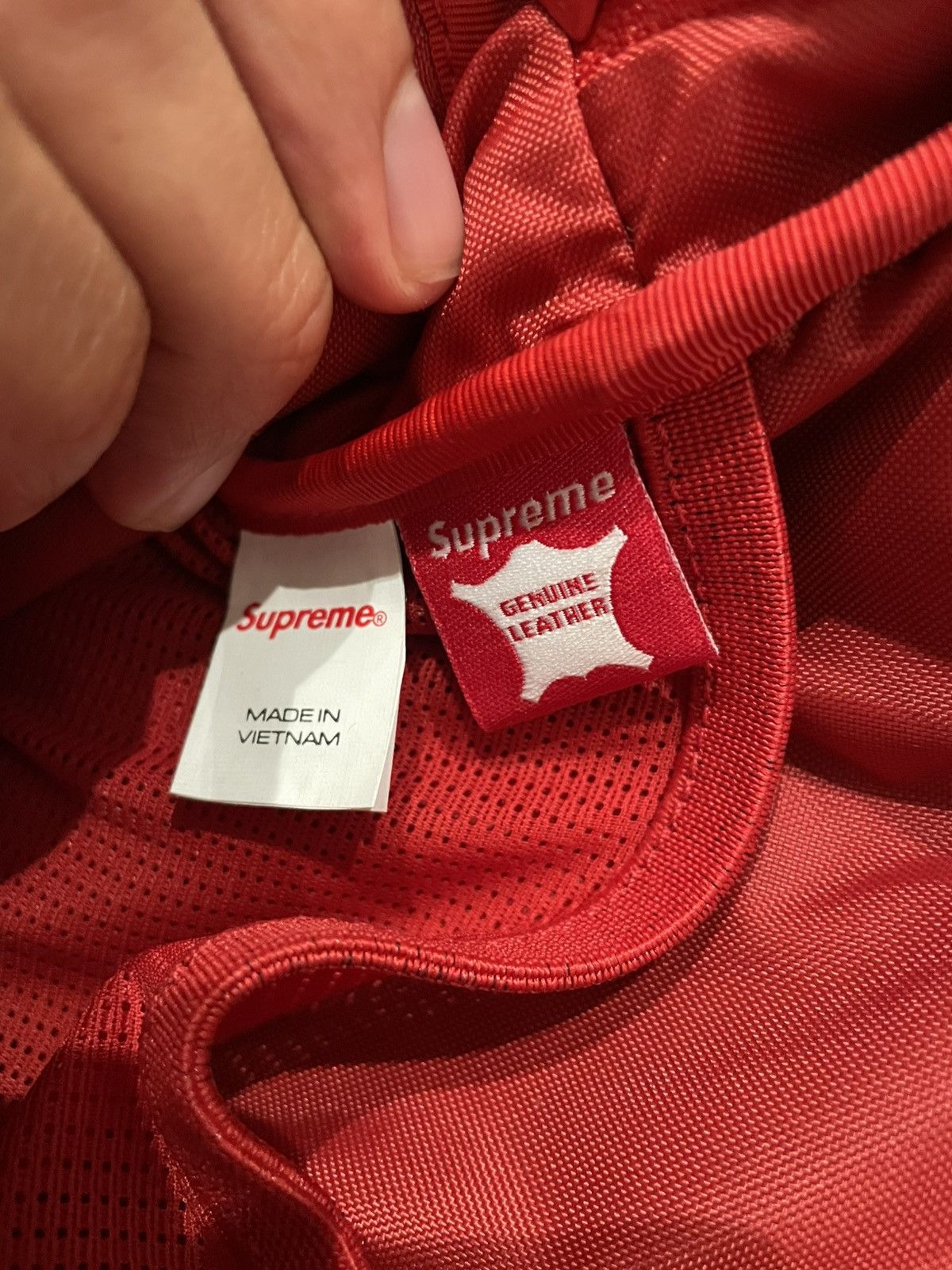 Supreme Supreme Leather Shoulder Bag Size ONE SIZE - 4 Thumbnail