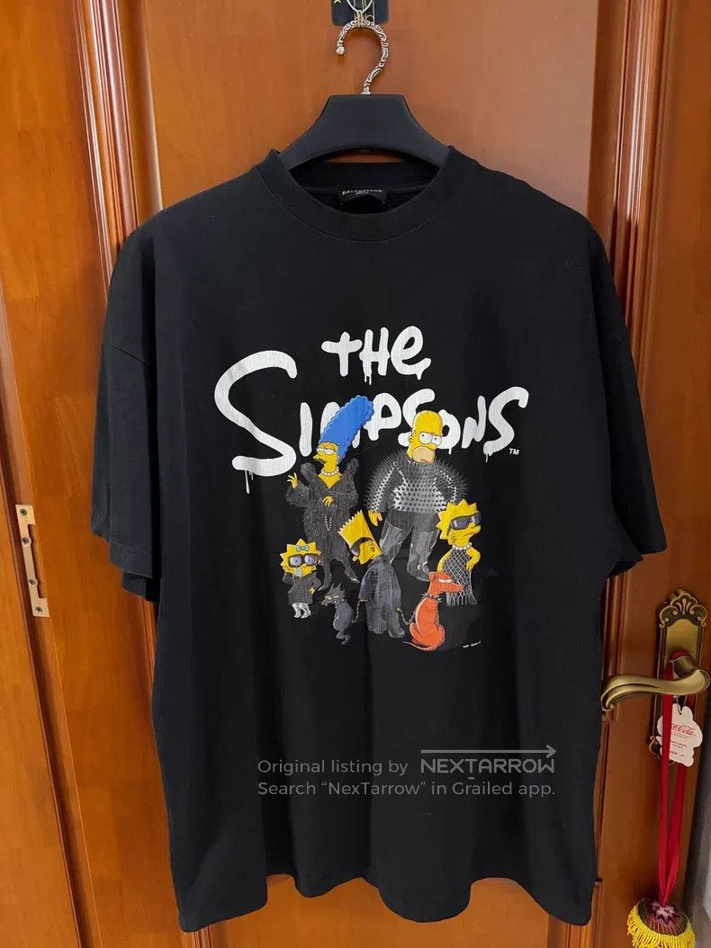 Balenciaga Balenciaga The Simpsons collaboration short-sleeve T-shirt Size US L / EU 52-54 / 3 - 1 Thumbnail