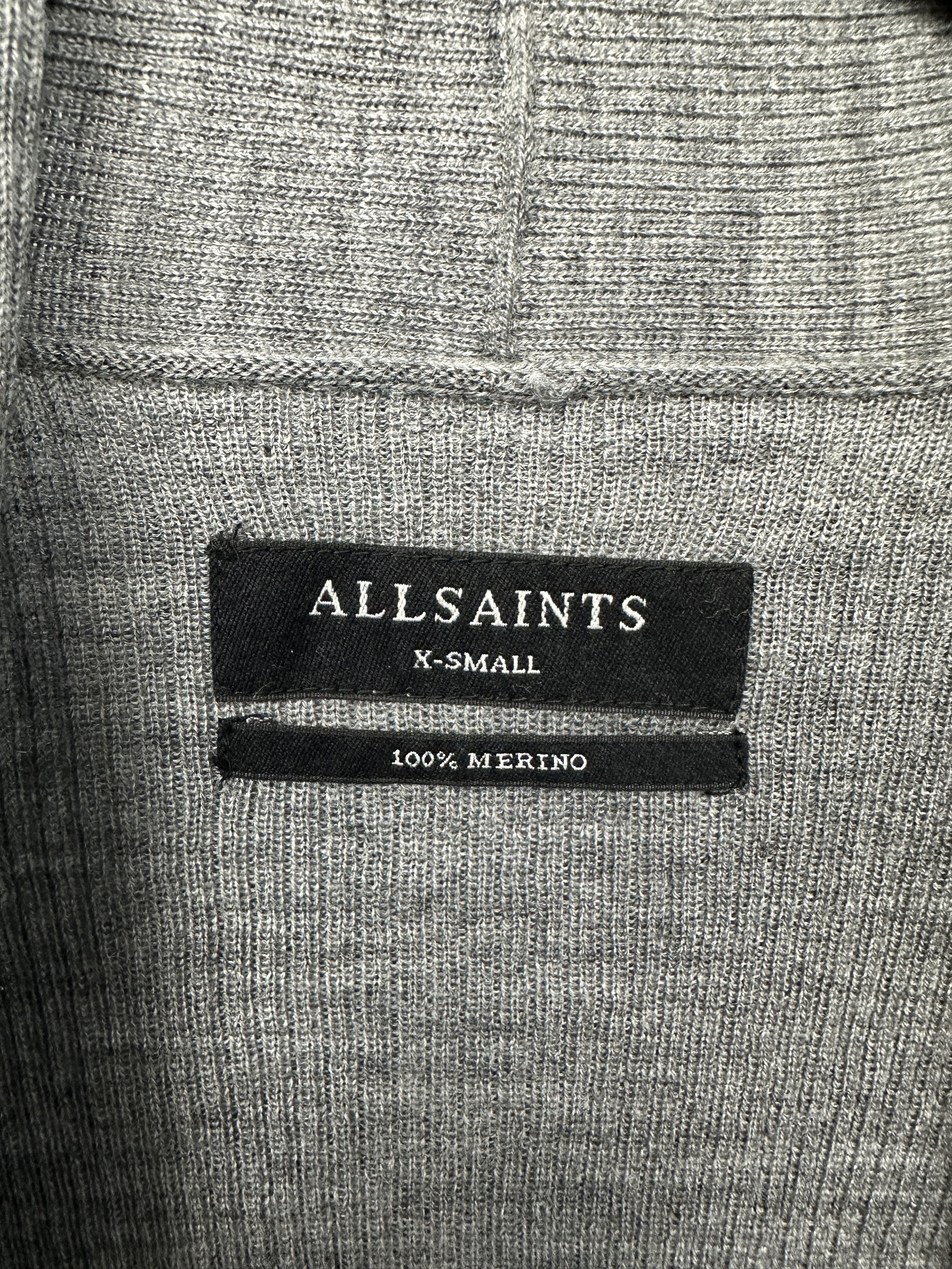 Allsaints Allsaints Mens Mode Merino Wool Open Cardigan Sweater Size US XS / EU 42 / 0 - 3 Thumbnail