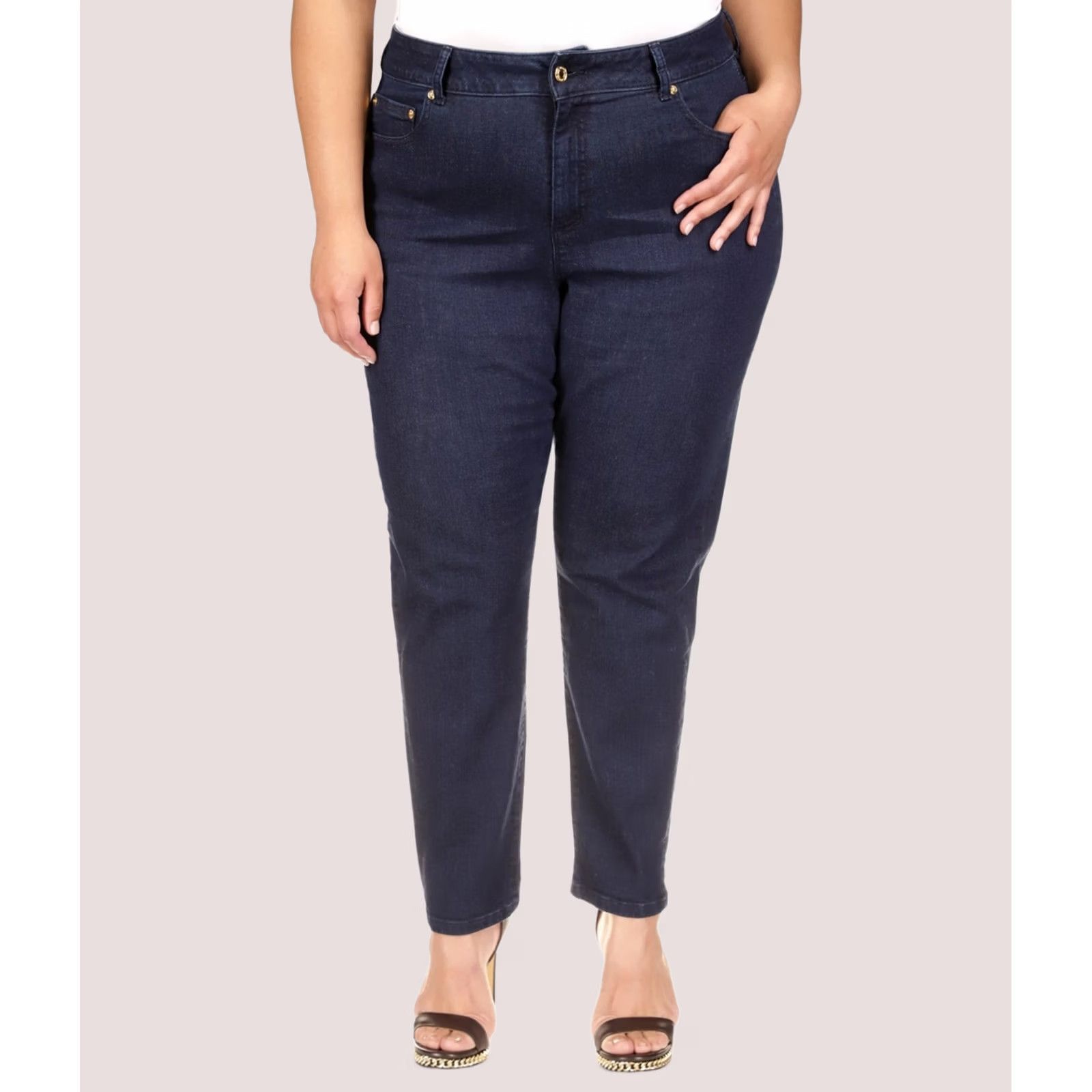 Michael Kors Michael Kors Blue High Rise Jeans Womens 16W 29L Size 38" / US 16 / IT 52 - 1 Preview