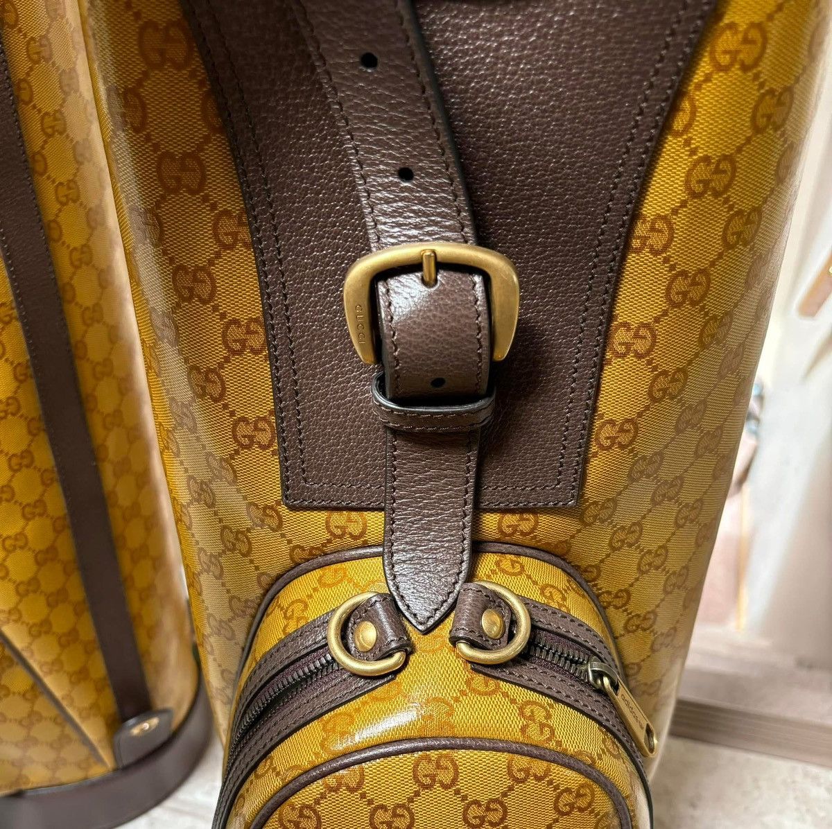Adidas × Gucci Gucci x Adidas GG Monogram Golf Bags Size ONE SIZE - 13 Thumbnail