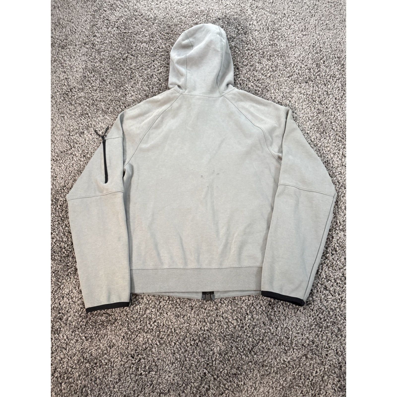 Nike Nike Tech Fleece Lightweight Full Zip Gray Hoodie Sweatshirt Size S DD5284-077 Size US S / EU 44-46 / 1 - 5 Thumbnail