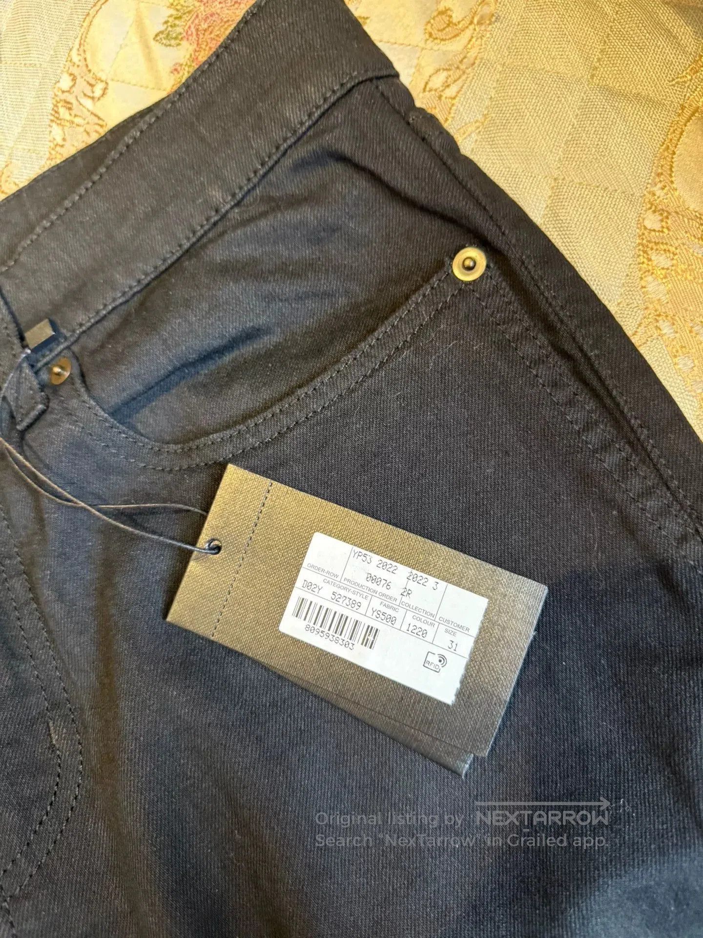 Other Saint Laurent Black Denim Jeans Size 31. Size US 31 - 2 Thumbnail