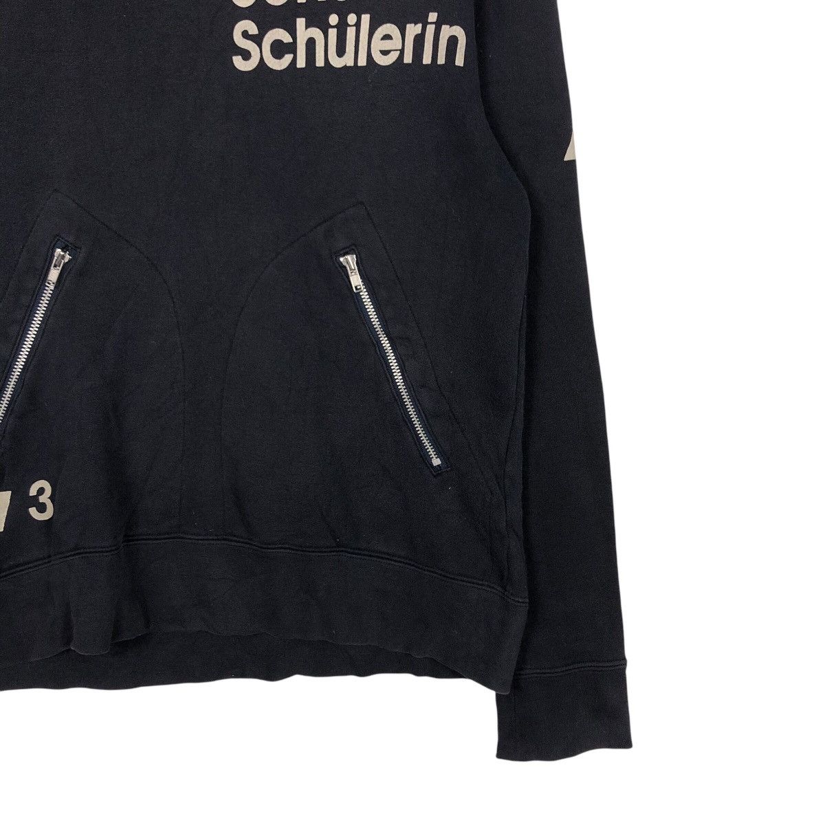 Japanese Brand × Vintage 📌Vintage Hoodie Sweatshirt Big Logo Schuler Schulerin Size US M / EU 48-50 / 2 - 6 Thumbnail
