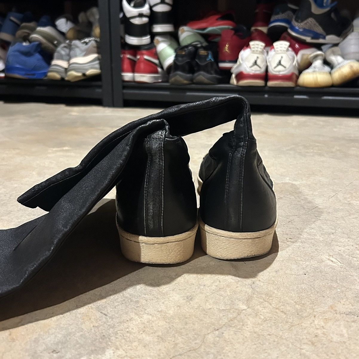 Adidas × Rick Owens Rick Owens SS15 Faun Adidas Superstar Leather Boot US 11.5 Size US 11.5 / EU 44-45 - 10 Thumbnail
