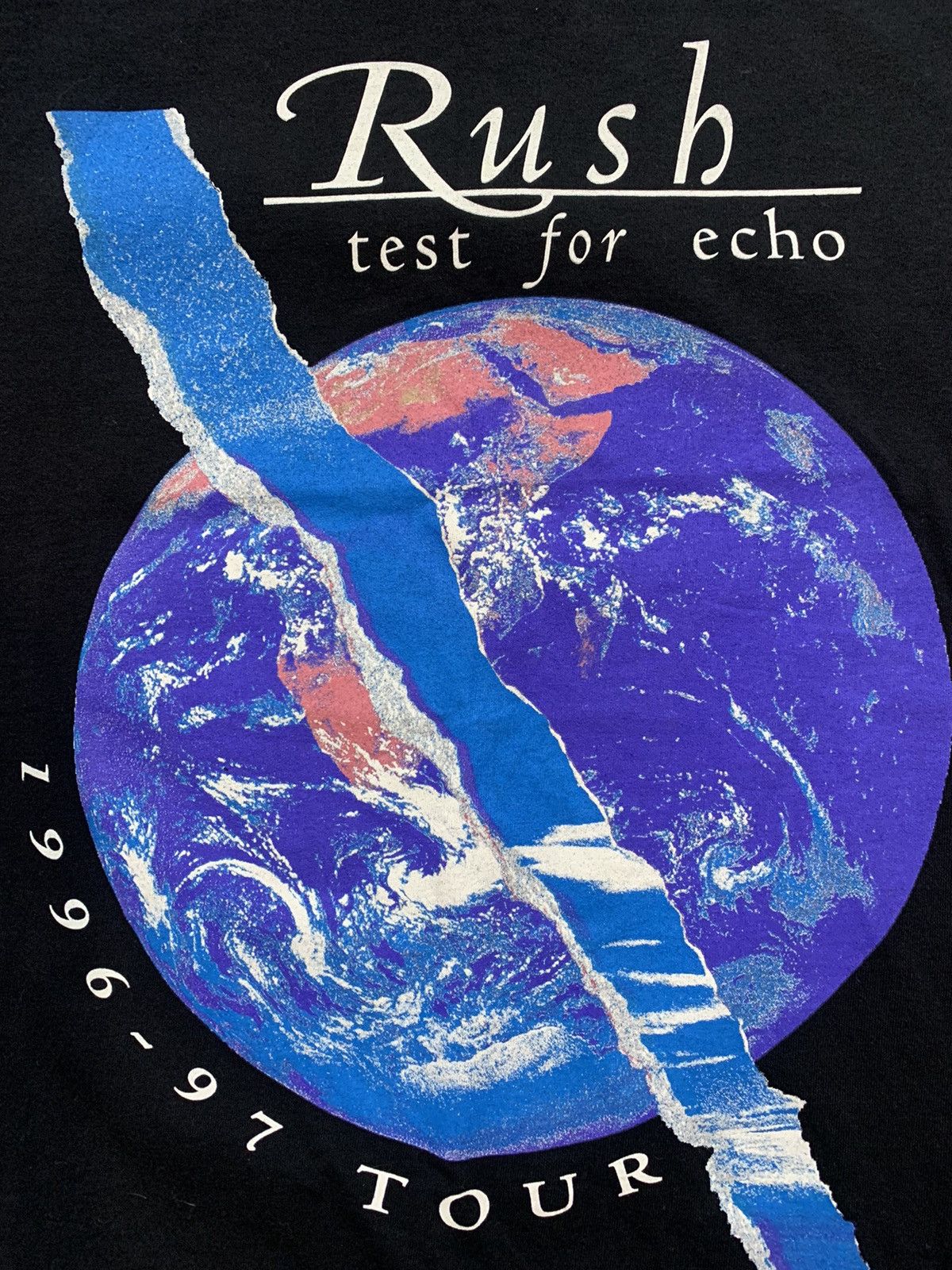Band Tees Vintage Rush 1996-1997 Band Tour T Shirt Test for Echo Size US M / EU 48-50 / 2 - 3 Thumbnail