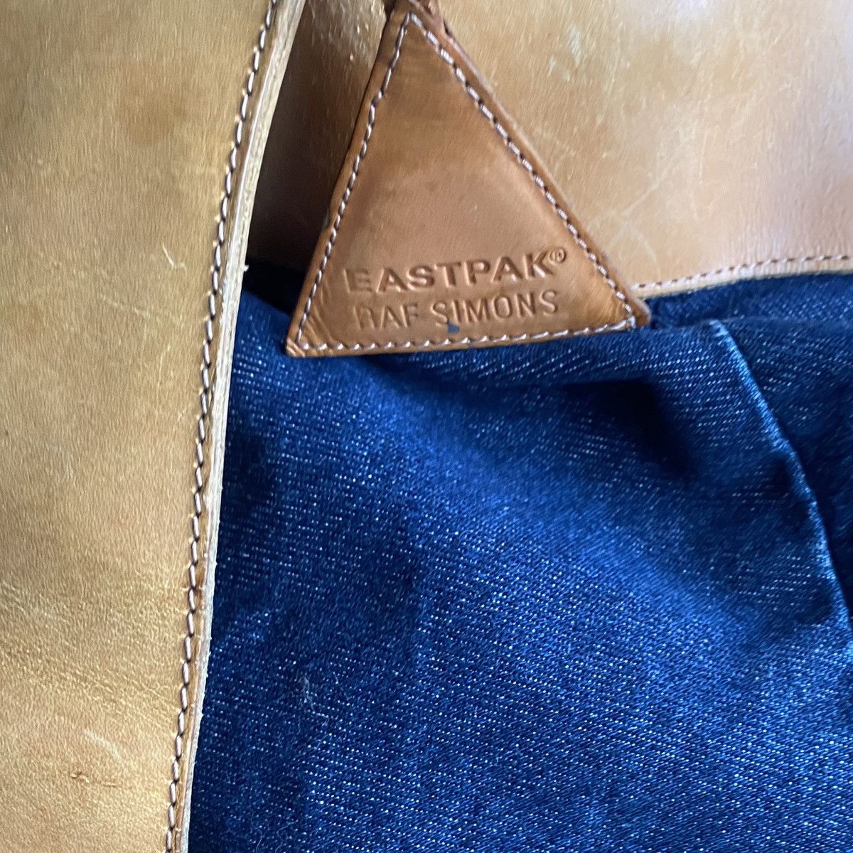 Eastpak × Raf Simons SS2009 Oversize Denim Bag Size ONE SIZE - 7 Thumbnail