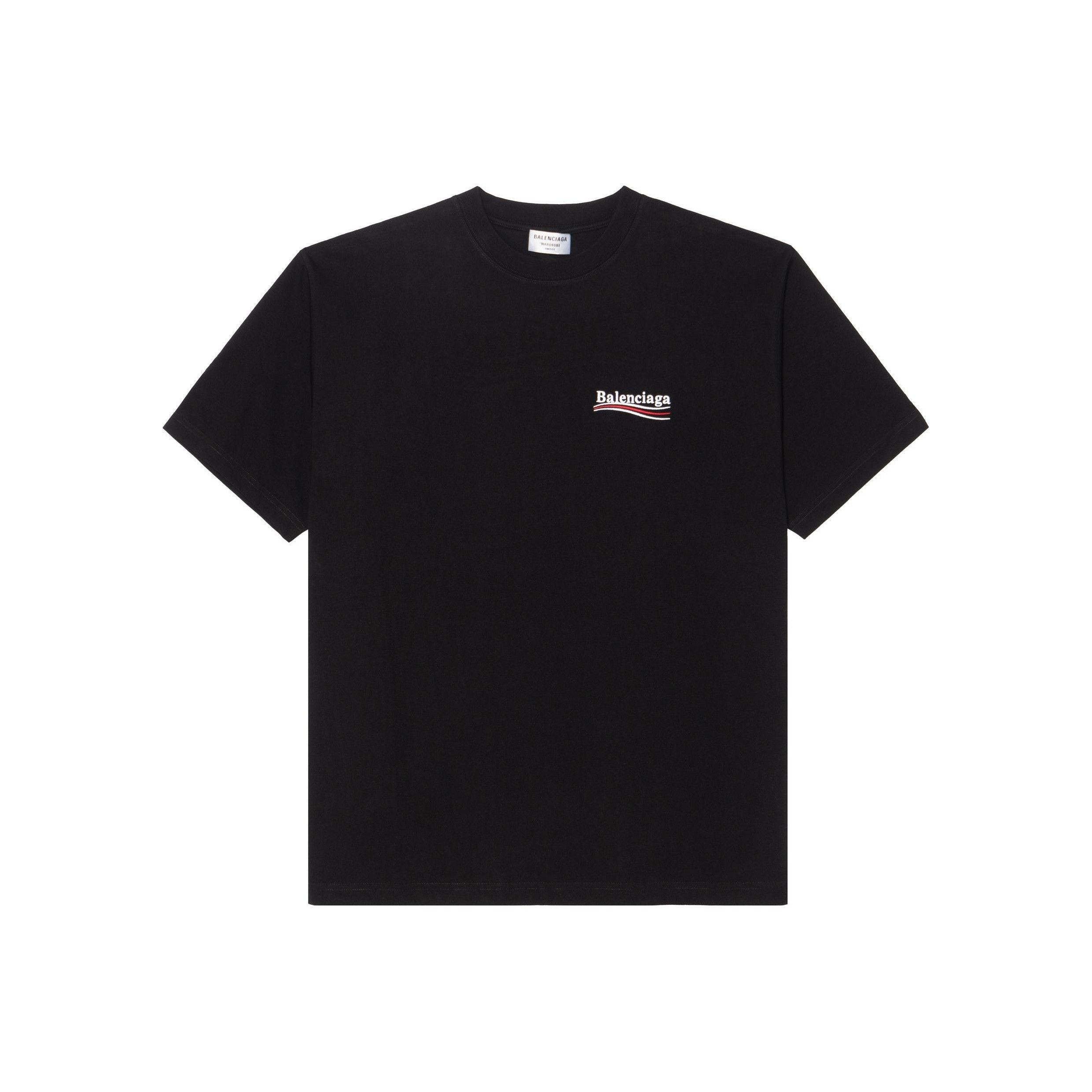 Balenciaga Balenciaga Wave Logo Embroidery T-Shirt Size S Size S / US 4 / IT 40 - 1 Thumbnail