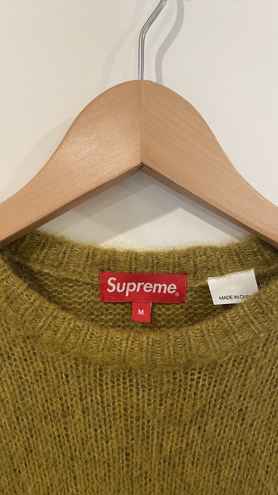 Supreme Supreme Brushed Mohair Sweater | Grailed