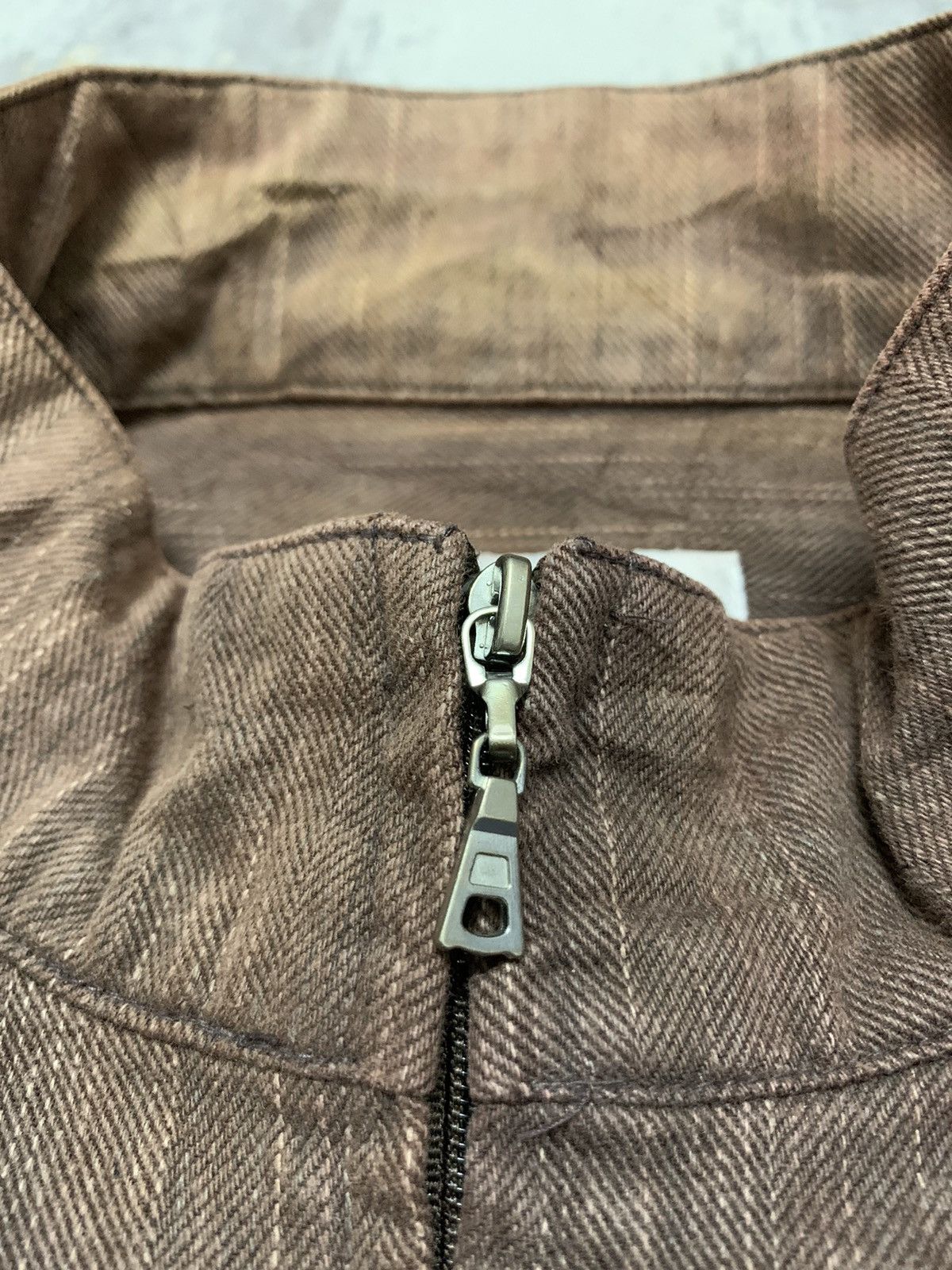 Japanese Brand VTG Renoma Brown Full Zip Utility Jacket Workwear Jacket L Size US L / EU 52-54 / 3 - 10 Thumbnail