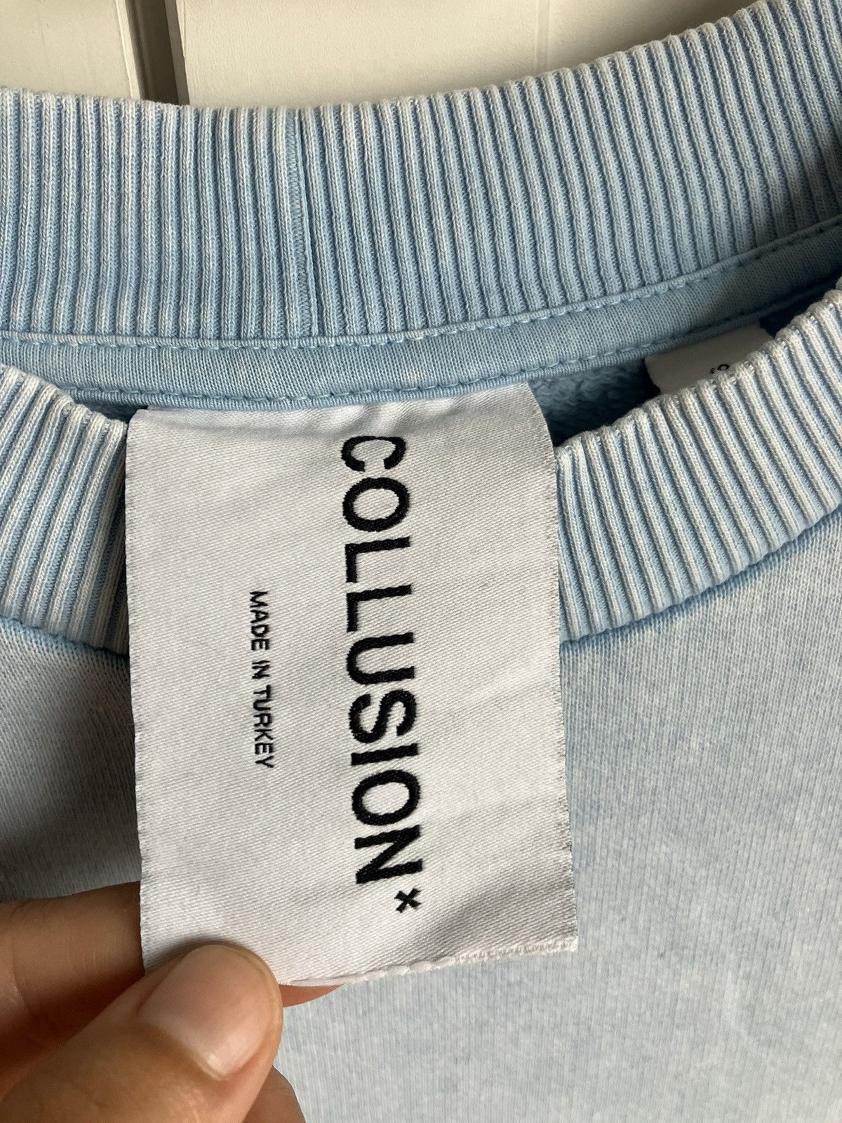 Vintage Collusion women’s sweatshirt- oversized - Size S / US 4 / IT 40 - 2 Thumbnail