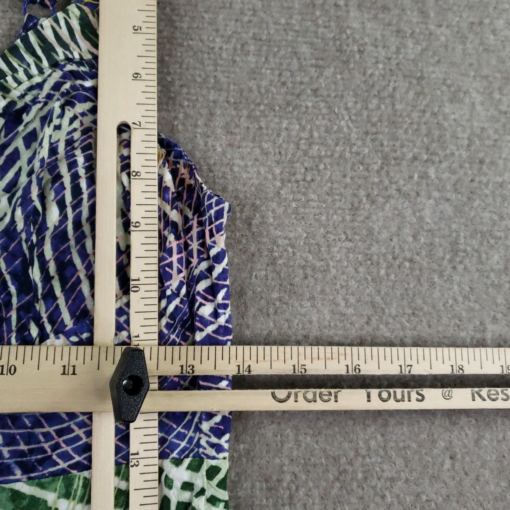Jams World Jams World Dress Sundress Womens Small Blue Hibiki Rayon Hawaii USA Abstract Size S / US 4 / IT 40 - 3 Thumbnail
