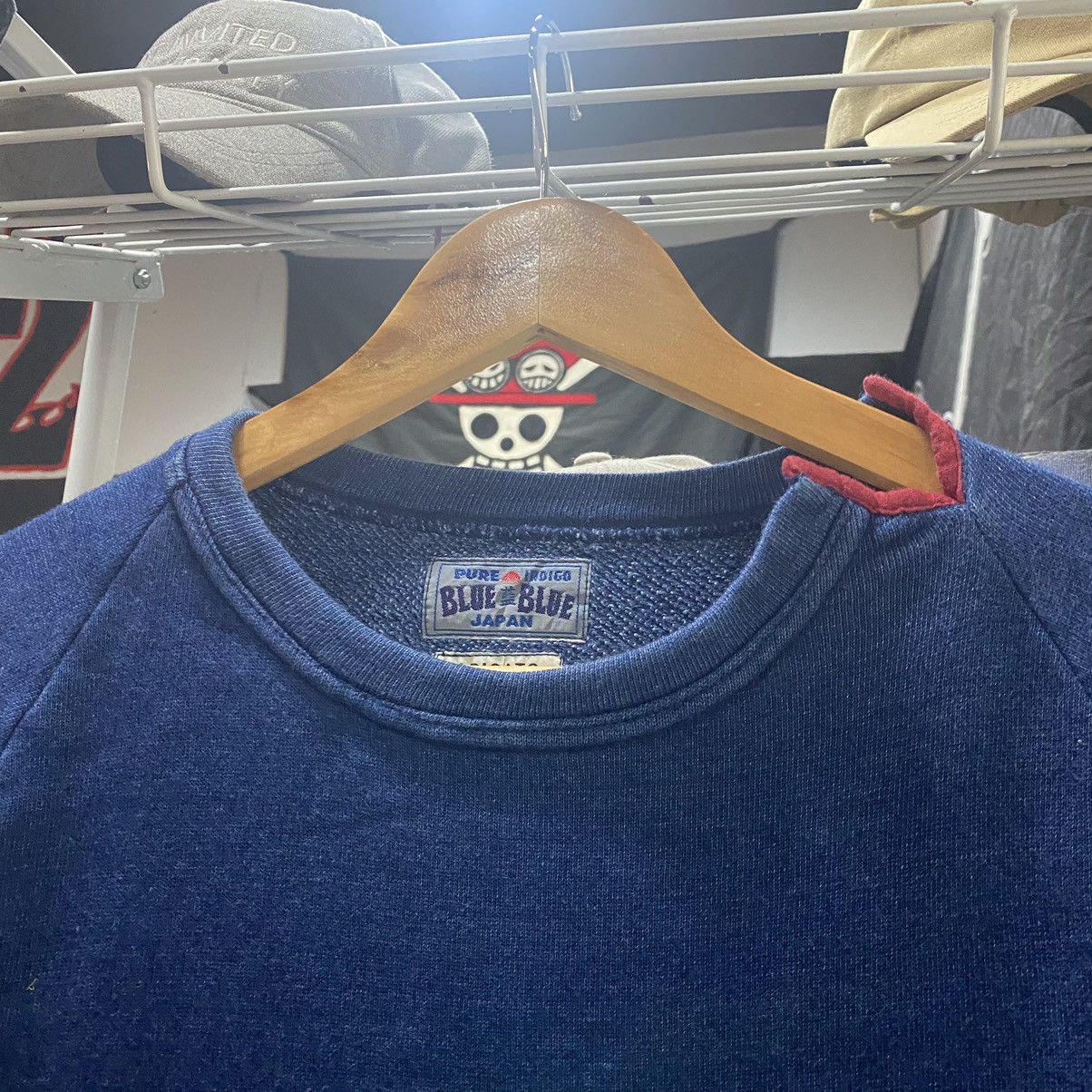 Blue Blue Japan Blue blue Japan. Patches sweatshirt in indigo blue. Size US S / EU 44-46 / 1 - 9 Thumbnail