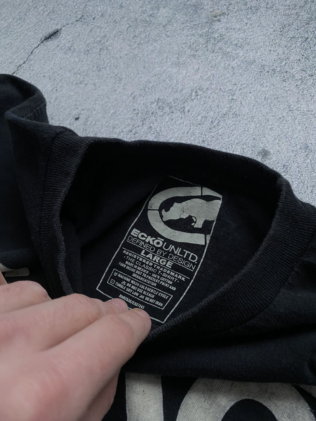 Ecko Unltd. Vintage Ecko Unlimited Big Logo Marc Ecko Hype Y2K Tee Size US L / EU 52-54 / 3 - 9 Thumbnail