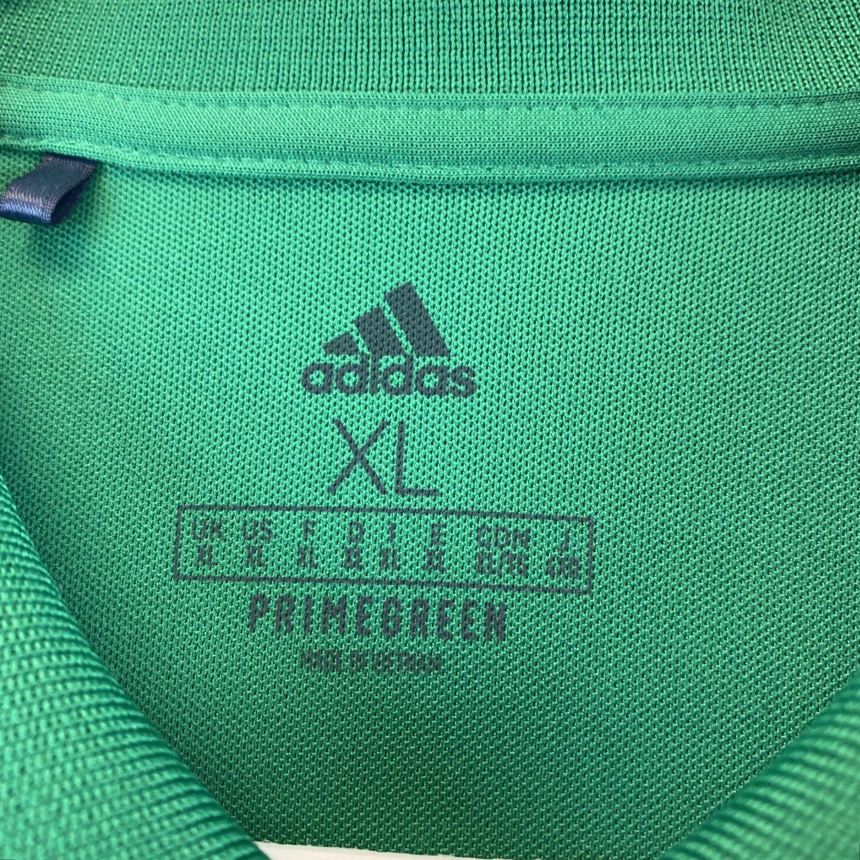 Adidas ADIDAS Golf Polo Shirt XL Green Short Sleeve Sports Mens Size US XL / EU 56 / 4 - 4 Thumbnail