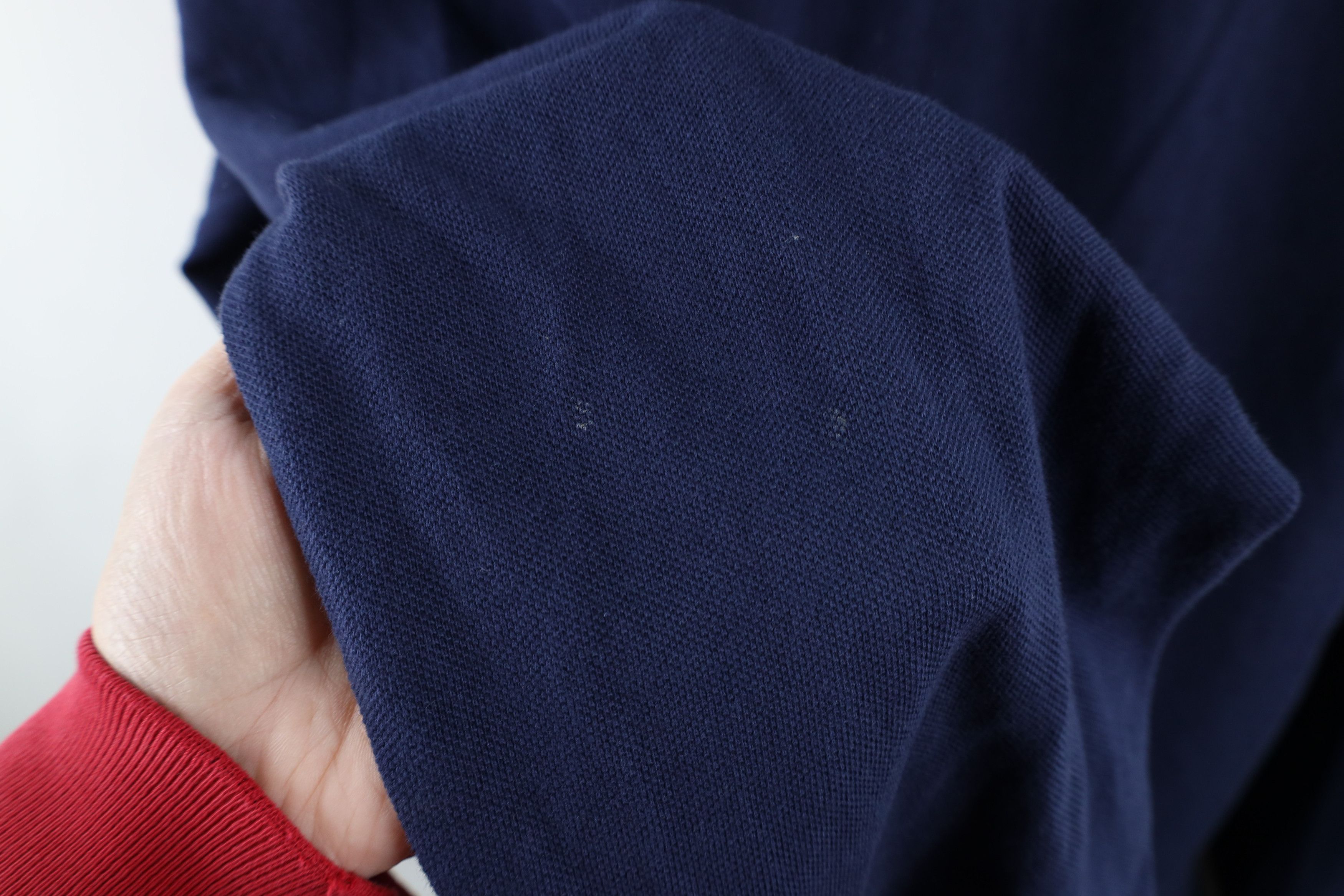 Ralph Lauren × Vintage Vintage 90s Ralph Lauren Long Sleeve Rugby Polo Shirt Blue Size US XL / EU 56 / 4 - 7 Thumbnail