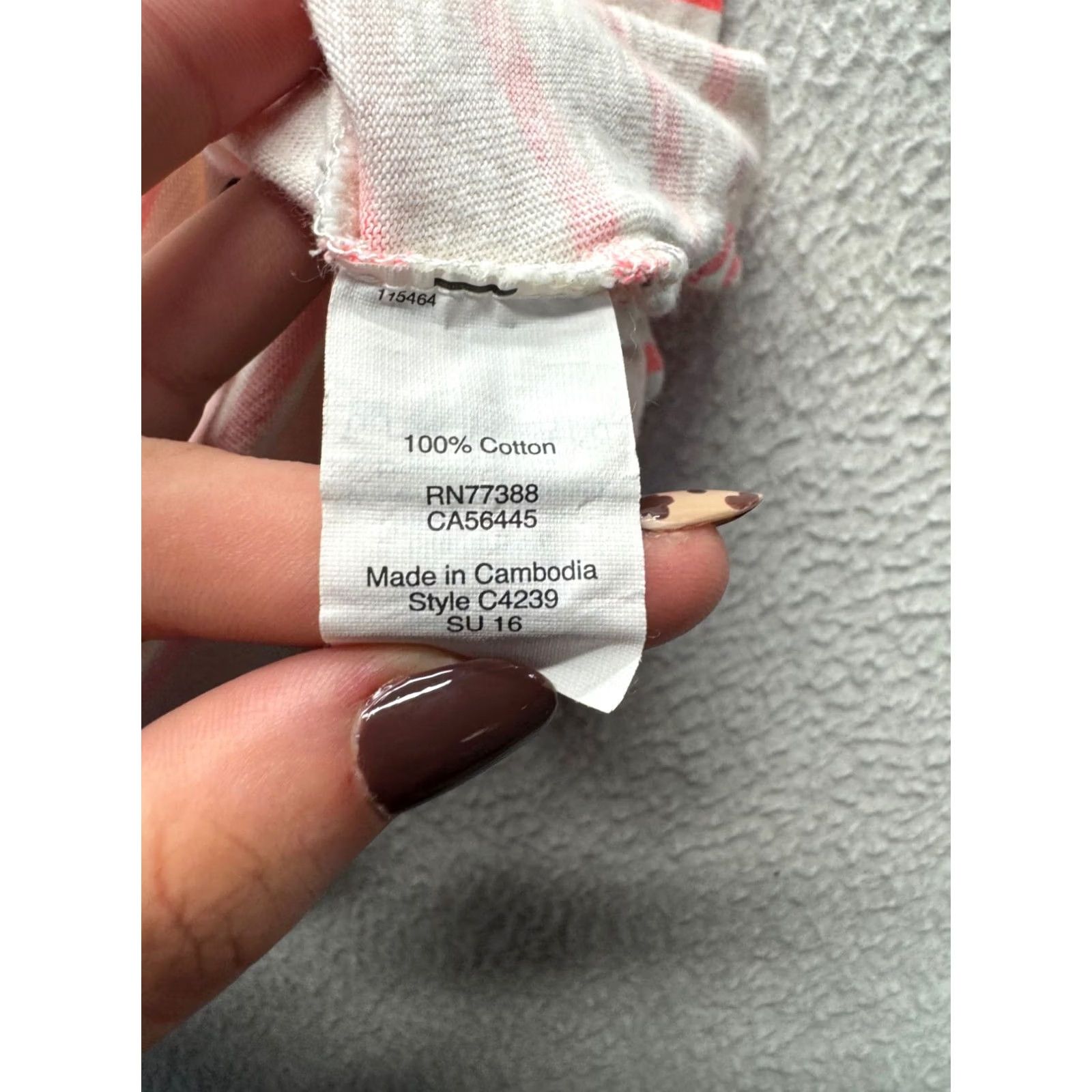J.Crew J.CREW Striped Lightweight Long Sleeve Shirt S White Coral Women’s Shirt Regular Size S White Coral Pattern Striped Lightweight Casual 237B Size S / US 4 / IT 40 - 6 Thumbnail