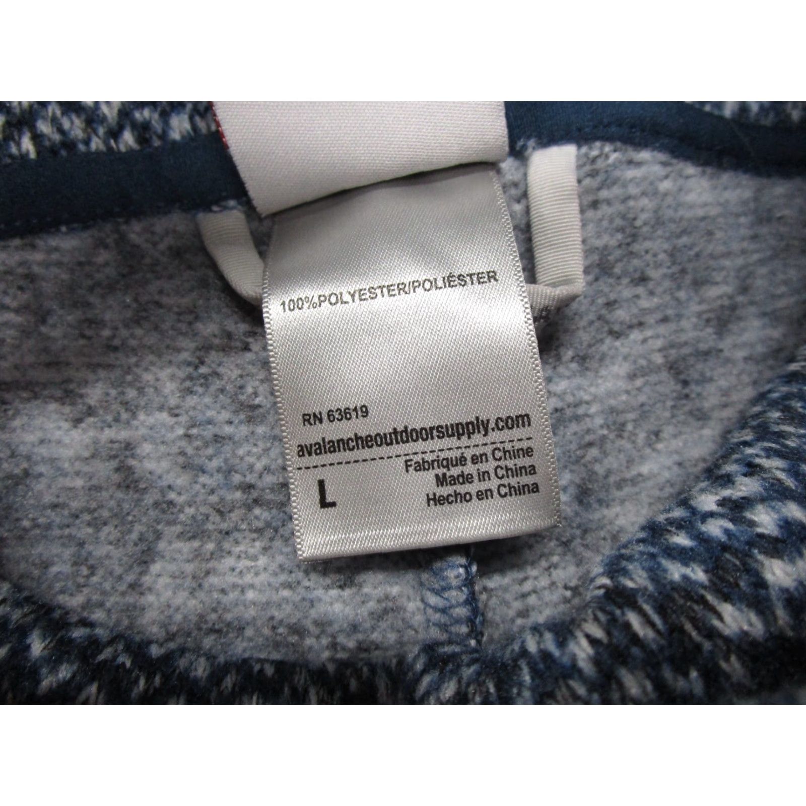 Avalanche Avalanche Blue Pullover Mock Neck Sweater Women's L Outdoors Casual 90s Theme Size L / US 10 / IT 46 - 3 Thumbnail