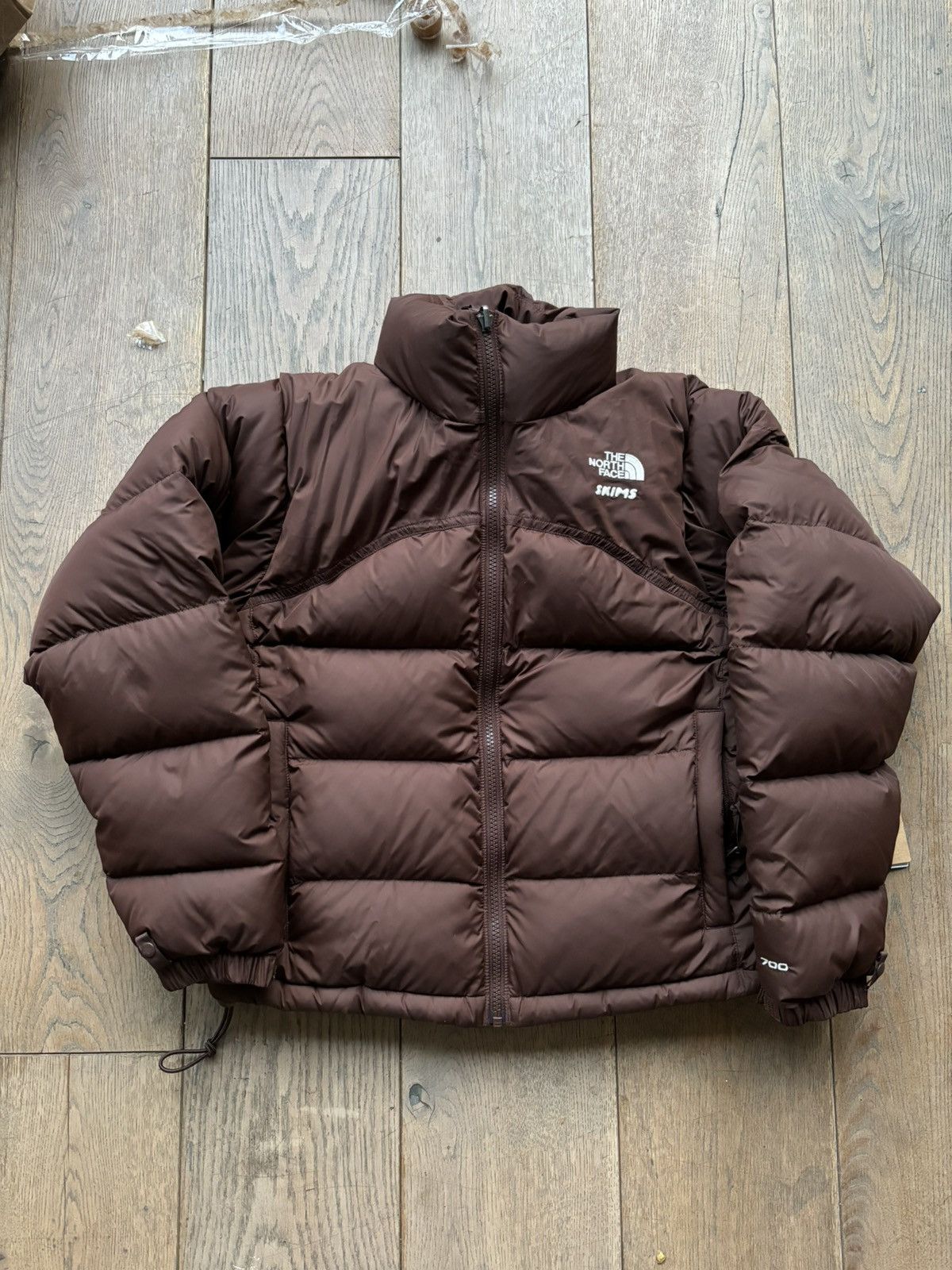 Skims North face Nuptse Puffer Jacket Cocoa Small BNWT