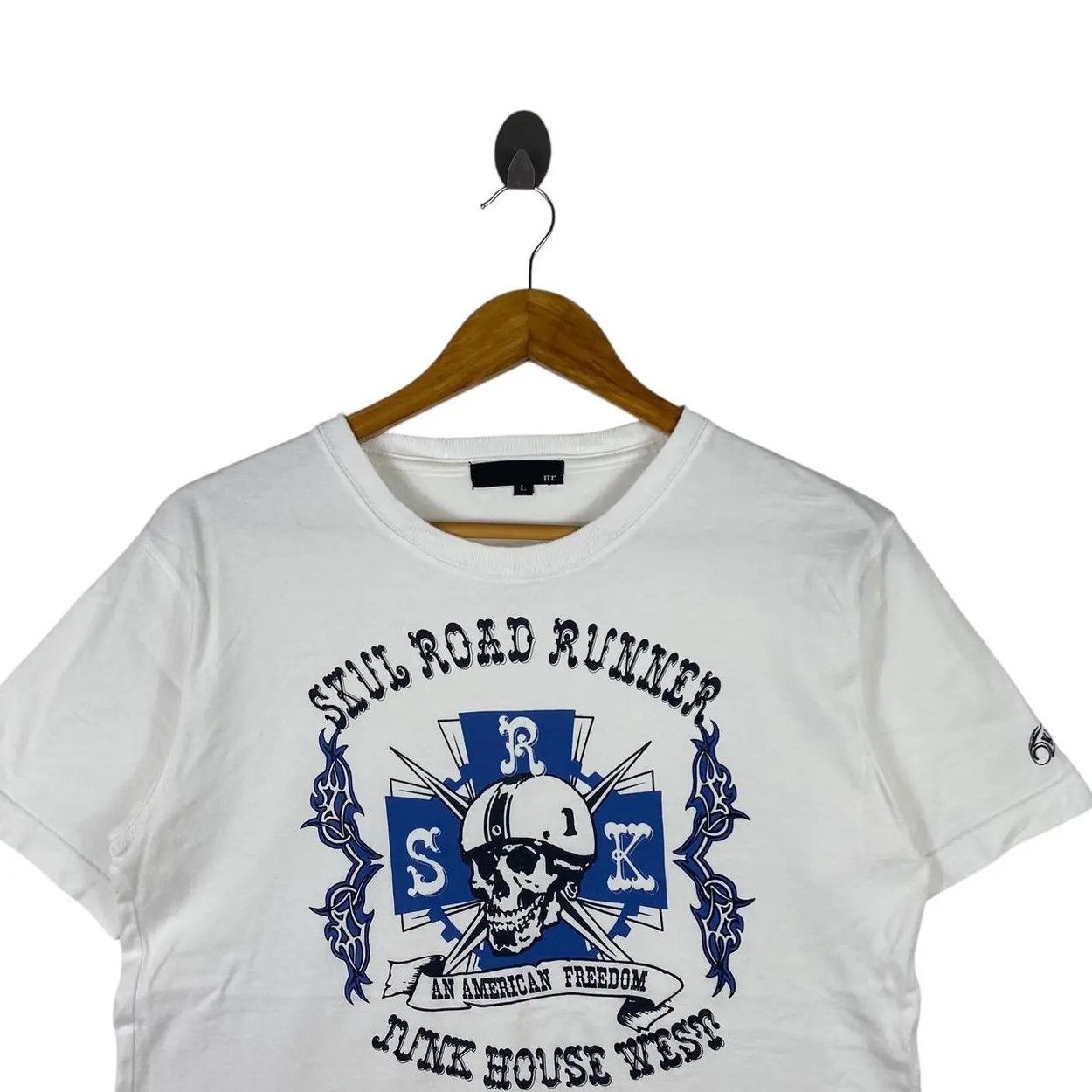 Other SKULL ROAD RUNNER Tattoo Bones Tee Shirt Top Size US L / EU 52-54 / 3 - 2 Thumbnail