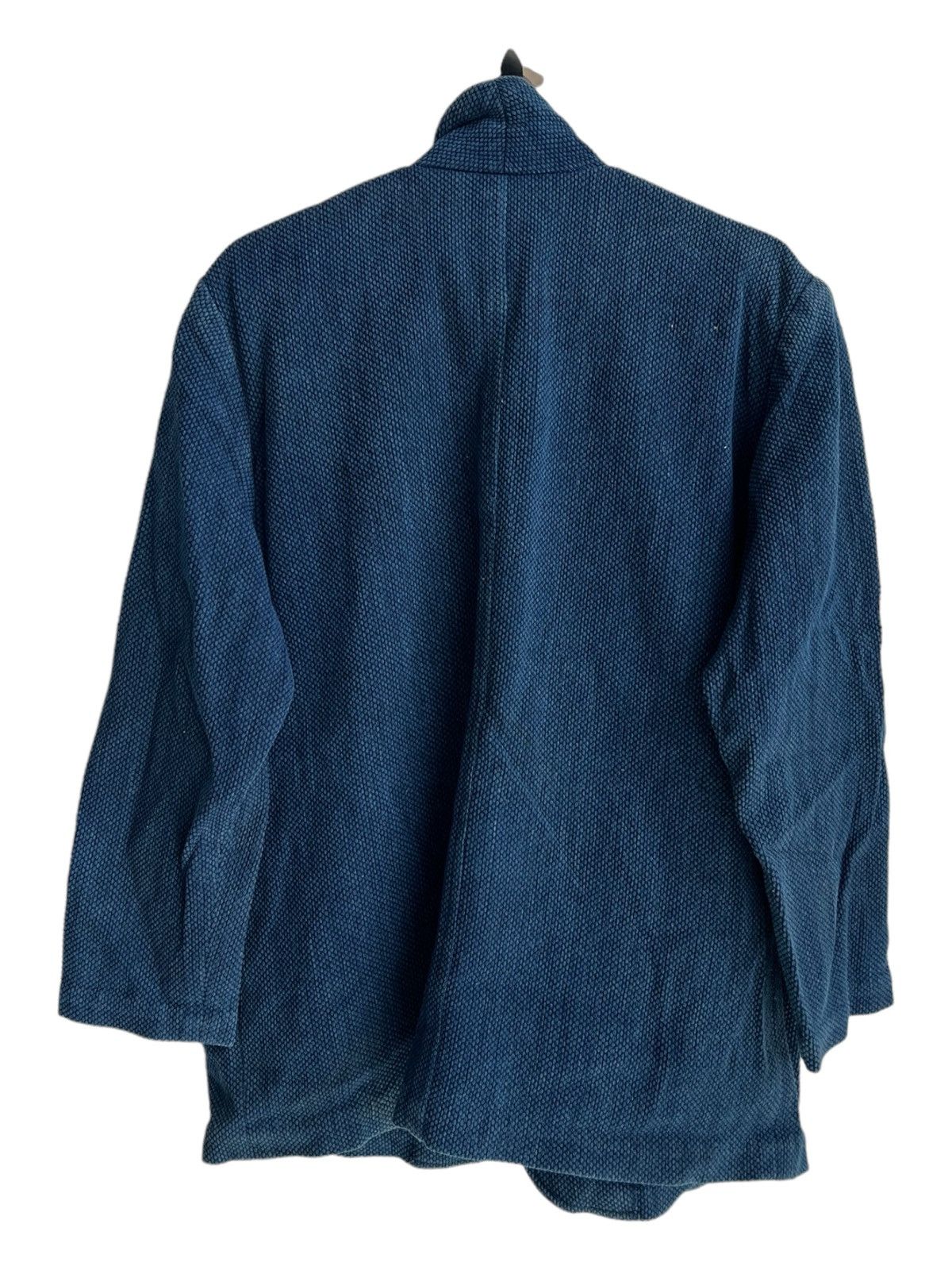 Indigo Vintage 1980s Kiriko Made Indigo Dyed Kendo 3 Pocket Jacket Size US L / EU 52-54 / 3 - 5 Thumbnail