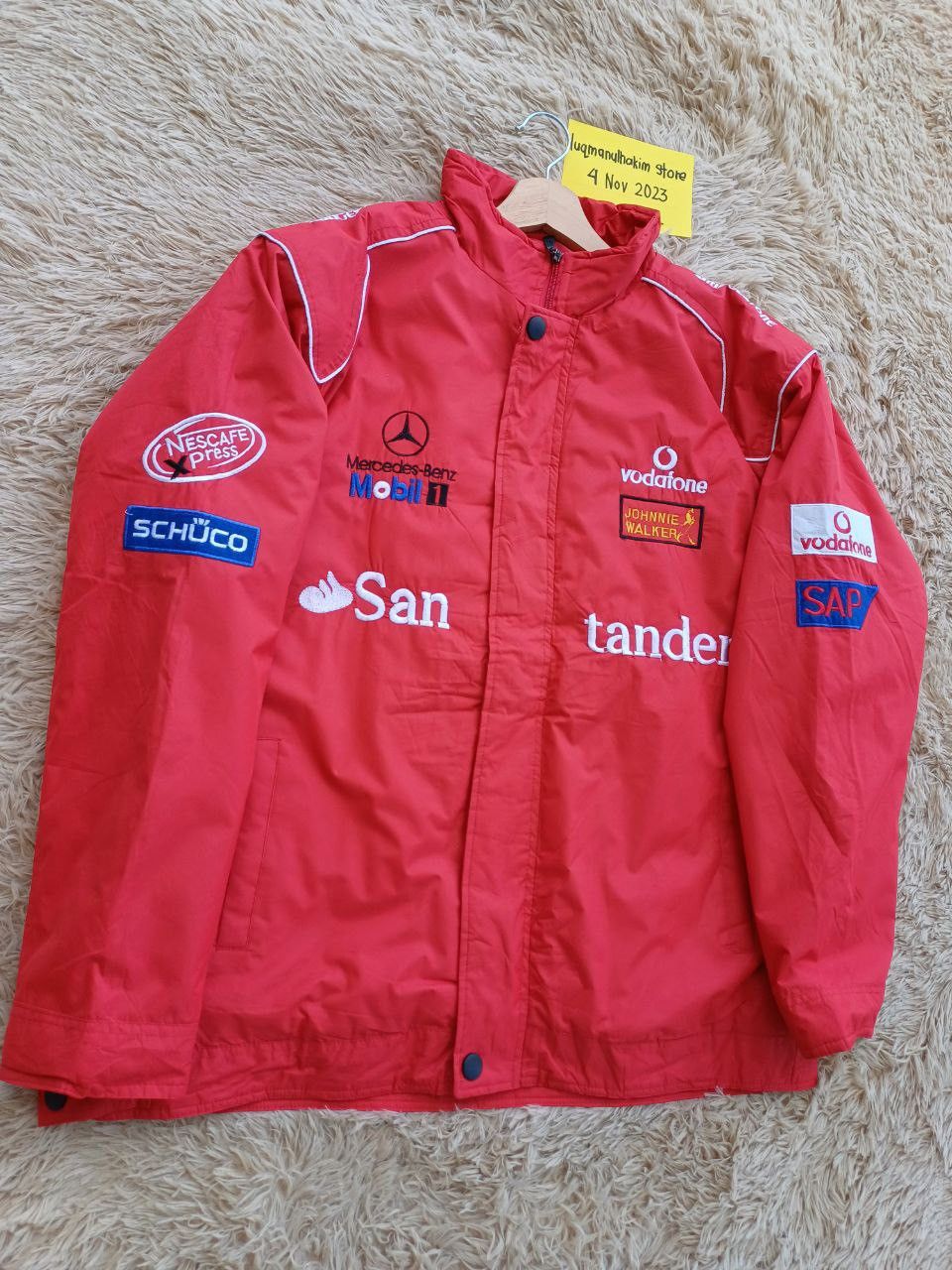 Sports Specialties Rare Mercedes Benz x Johnie Walker Racing Jacket Size US L / EU 52-54 / 3 - 2 Thumbnail