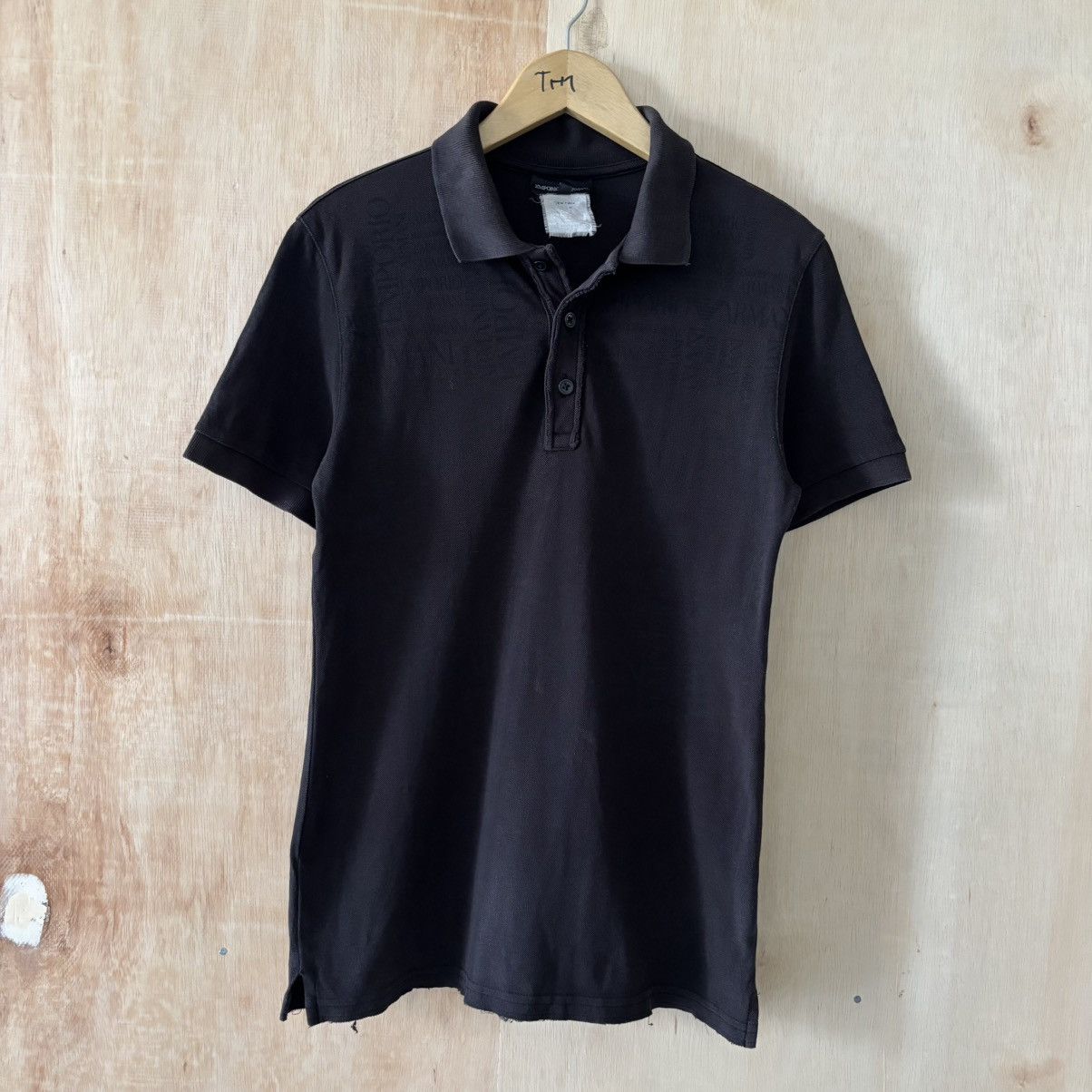 Emporio Armani Vintage Emporio Armani Printed Logo Polo Shirts Size US S / EU 44-46 / 1 - 1 Thumbnail