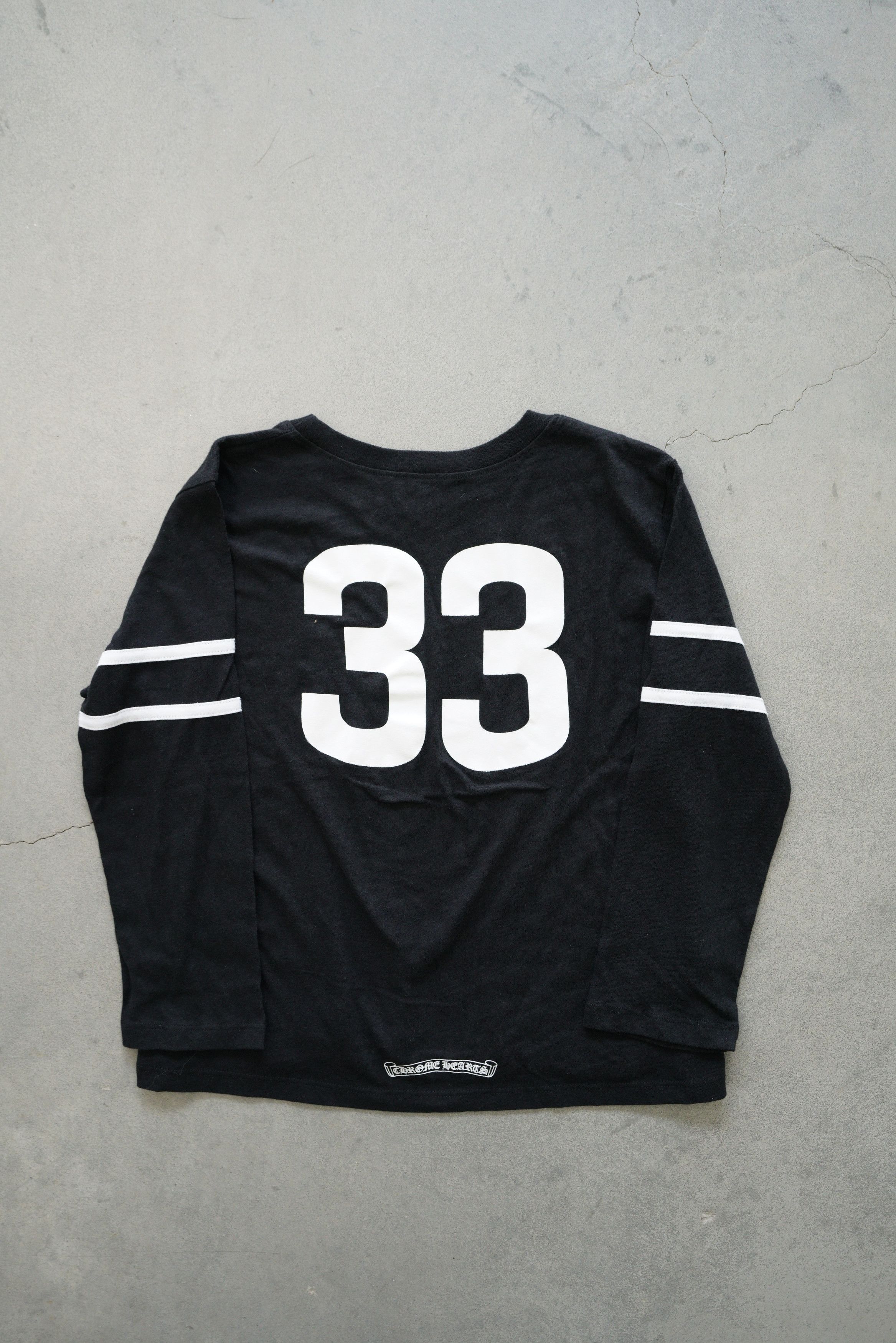 トップス CHROME HEARTS LIMITED Roller skate33 L/S Chrome Hearts Roller skate 33 horseshoe long sleeve jersey