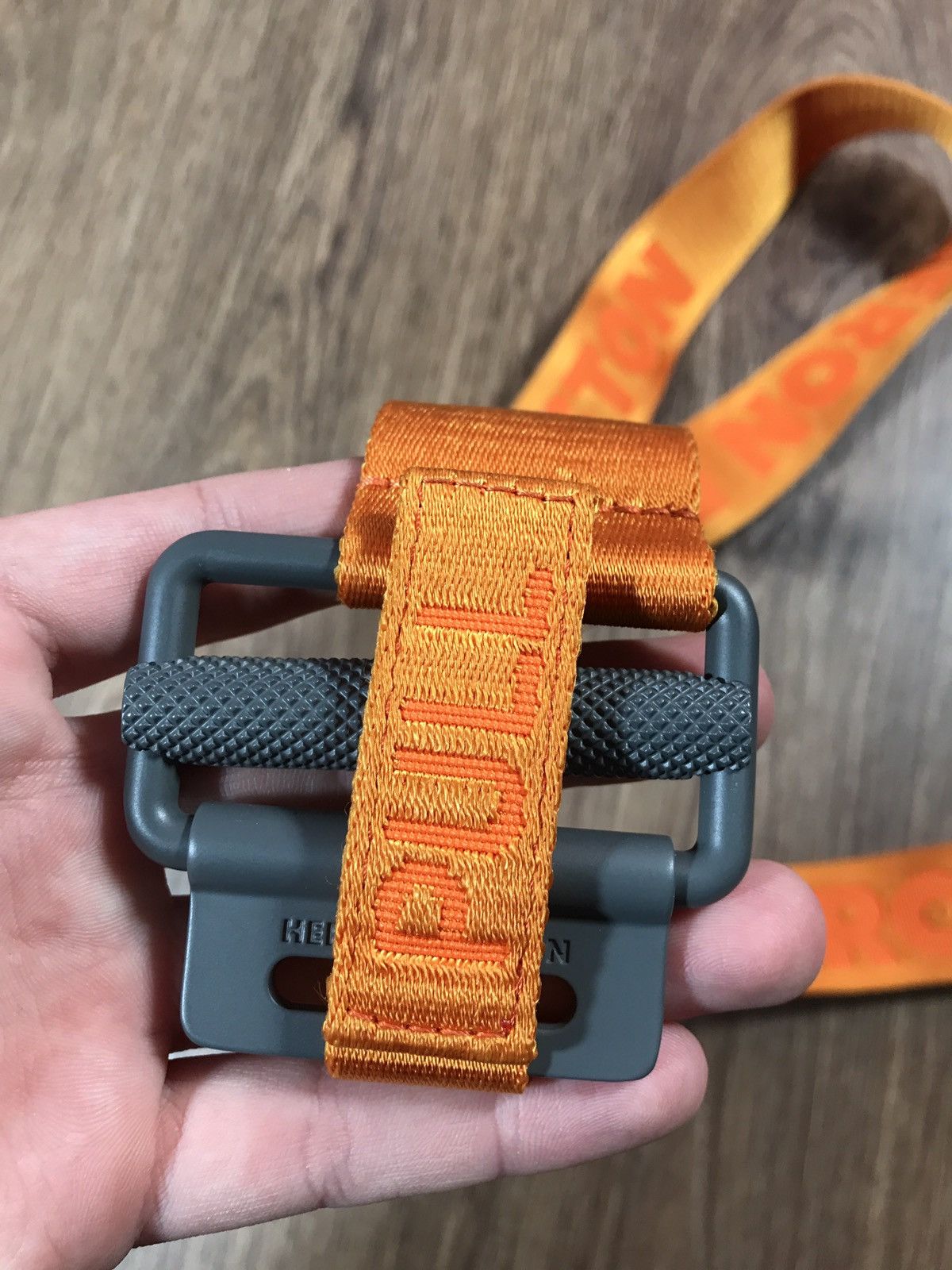 Heron Preston Heron Preston New Tape Logo Patch-Detail Belt Size ONE SIZE - 12 Thumbnail