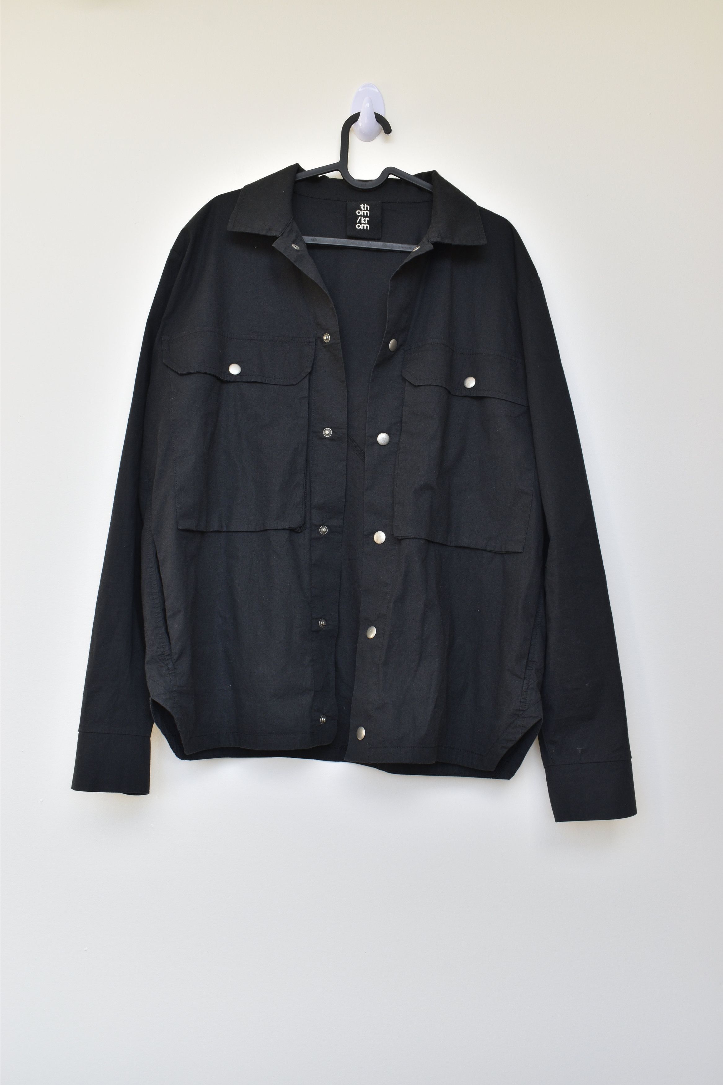 Thom Krom 長袖シャツ 美品 Thom Krom M H 160 Shirt | Black | FARFETCH