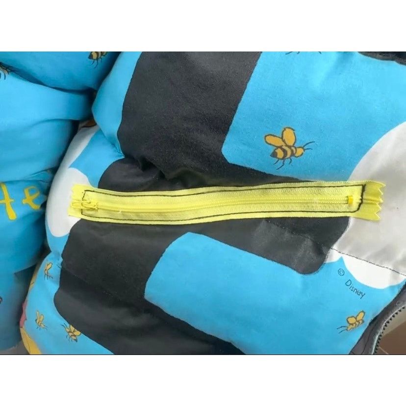 Other Unisex Die.Go Studios Blue "Winnie The Pooh" Puffer Jacket Size US XL / EU 56 / 4 - 10 Thumbnail