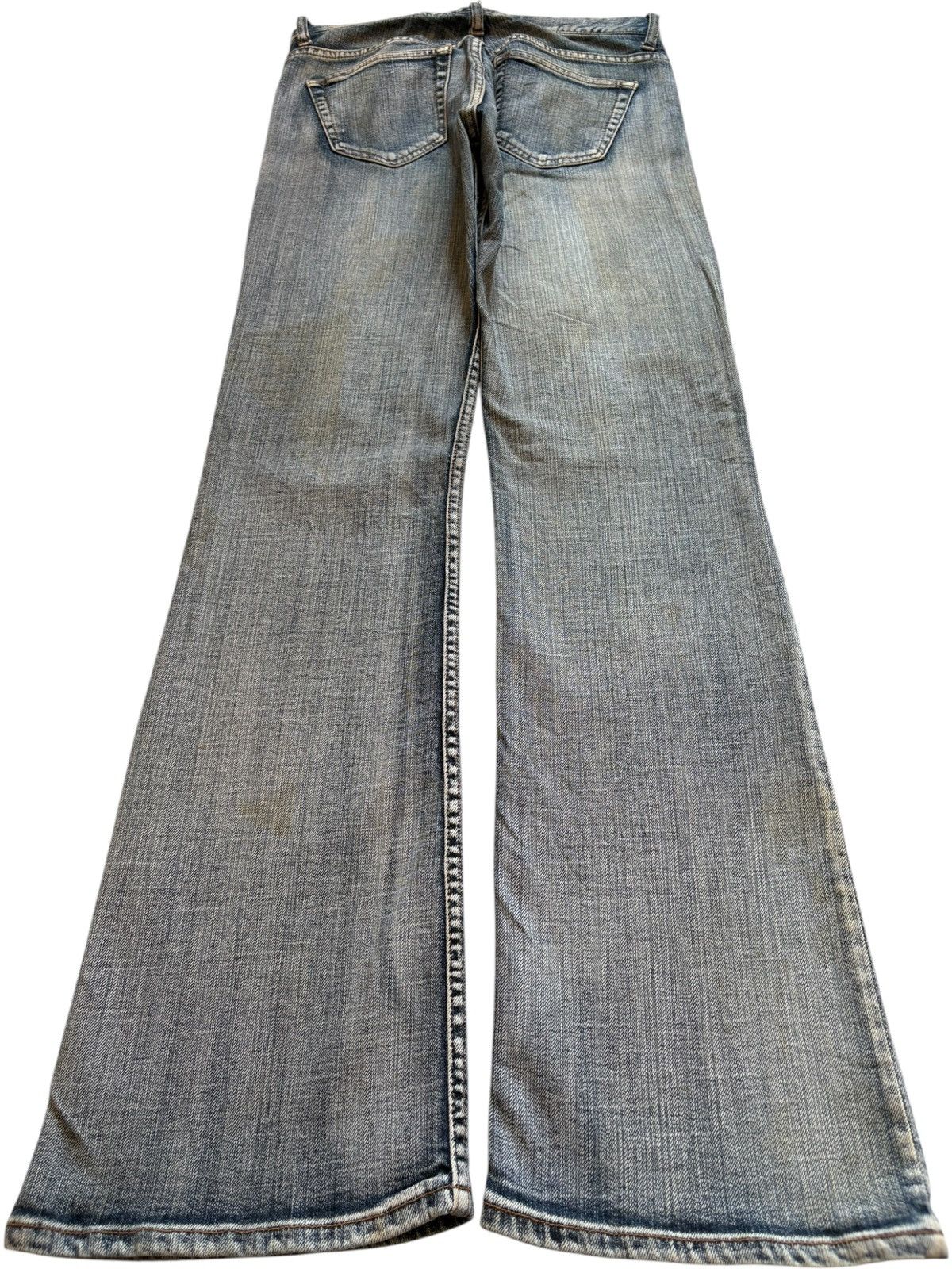 Japanese Brand Vintage Japanese Brand Mud Wash Flare Jeans Size US 34 / EU 50 - 2 Thumbnail