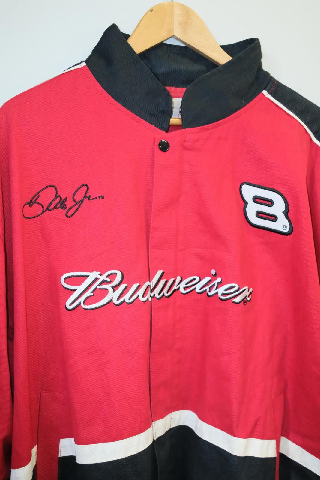 Winners Circle 00's Winner's Circle Budweiser Nextel Cup Racing Jacket Size XL / US 12-14 / IT 48-50 - 3 Thumbnail