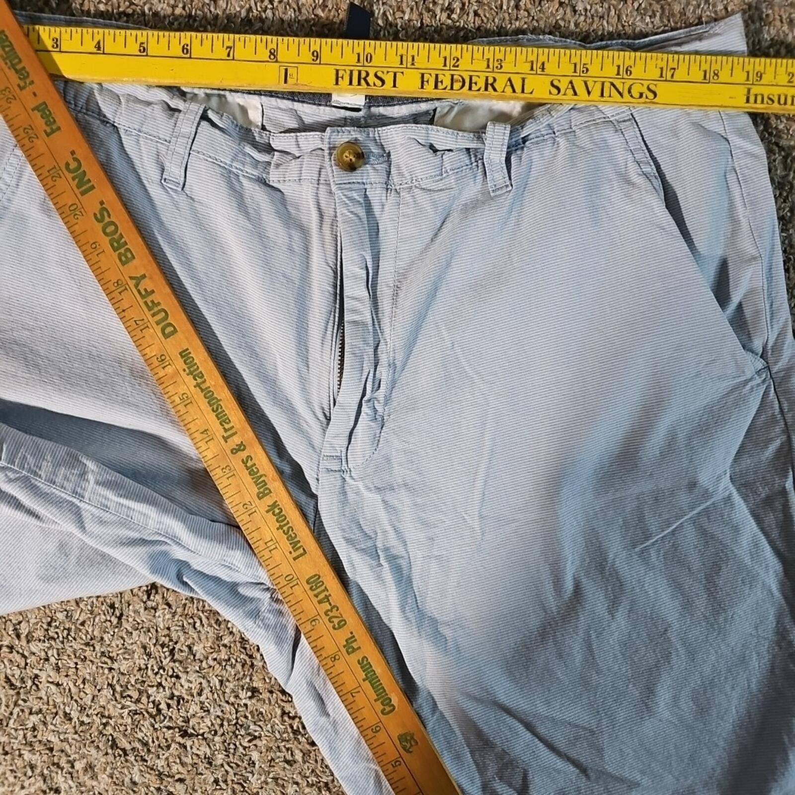 U.S. Polo Assn. U.S. POLO Sz 38 Blue Seersucker Shorts Size US 38 / EU 54 - 5 Thumbnail