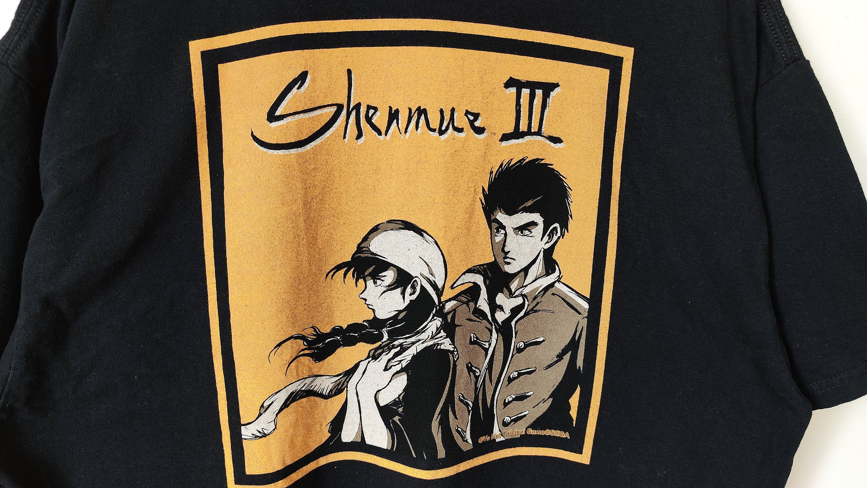 Japanese Brand RARE Shenmue III We Saved SEGA Japan Official Promo Tshirt Size US XL / EU 56 / 4 - 3 Thumbnail