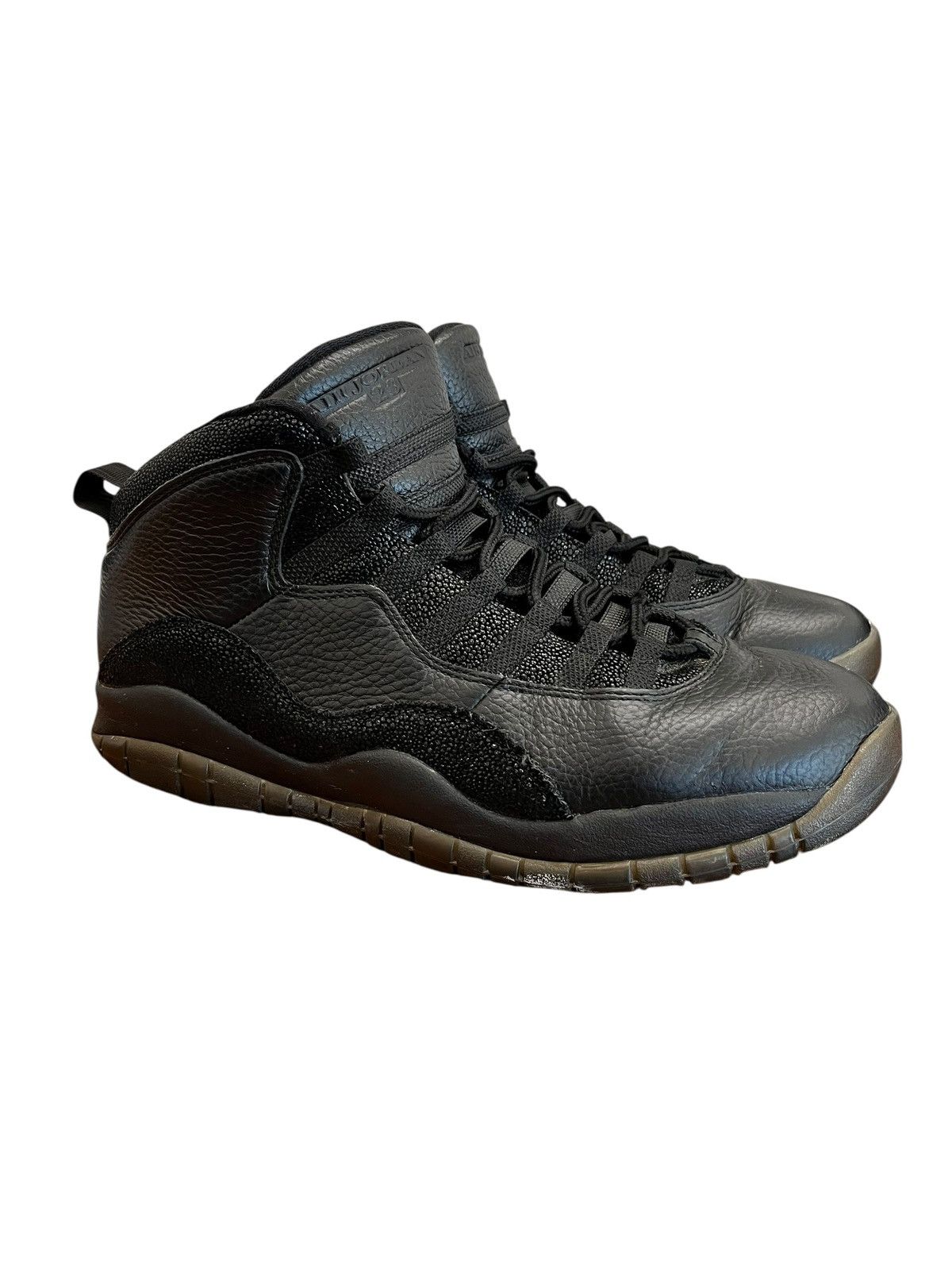 Jordan Brand Jordan 10 Retro OVO Black Size US 12 / EU 45 - 1 Thumbnail