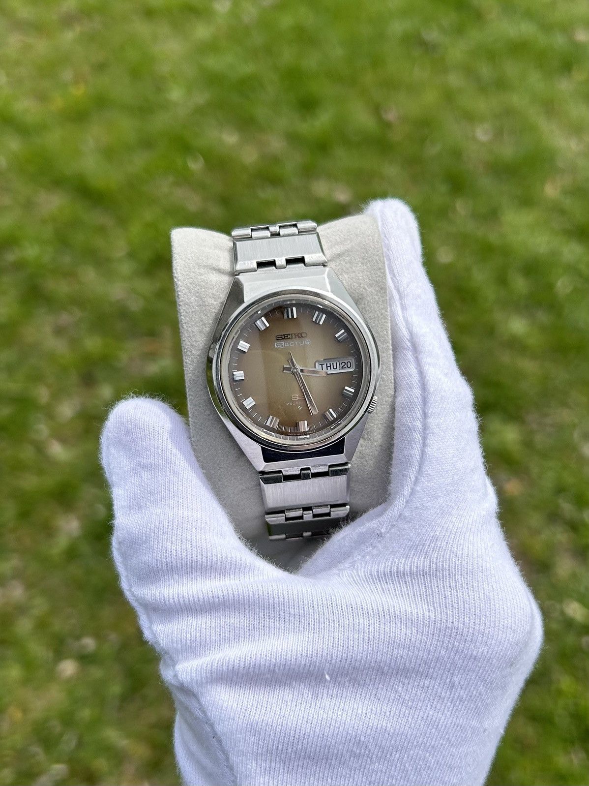 Vintage Vintage Seiko Actus SS Automatic Watch Collectible 1970s Size ONE SIZE - 11 Thumbnail