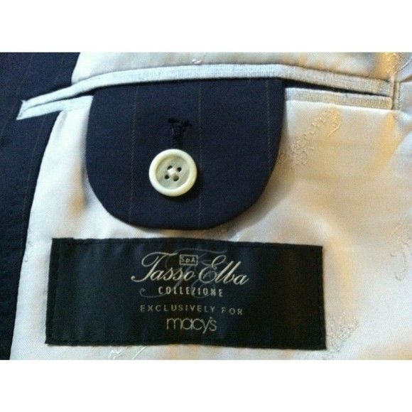 Tasso Elba $275.00 TASSO ELBA MENS NEW 92%COTTON SPORT COAT SIZE: XL Size US XL / EU 56 / 4 - 4 Thumbnail