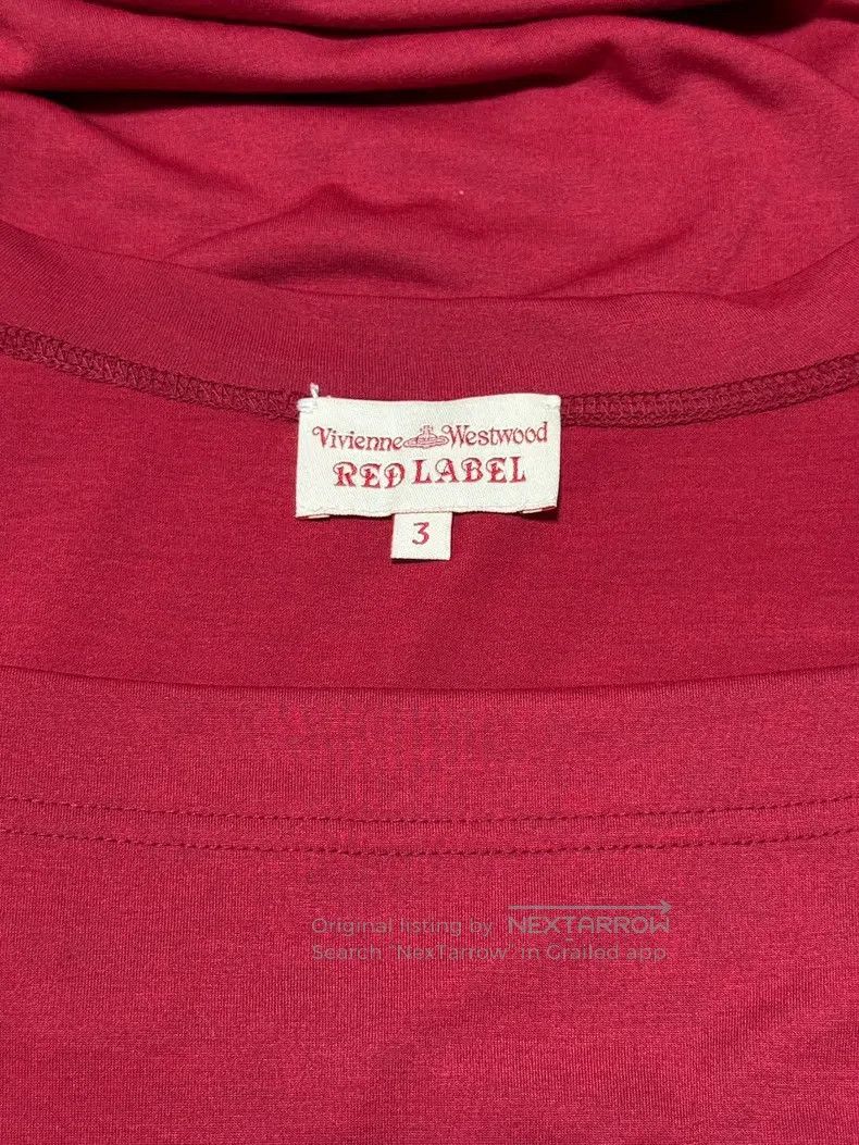 Vivienne Westwood Vivienne Westwood Red Square Collar Bow Saturn Embroidery Size L / US 10 / IT 46 - 6 Thumbnail