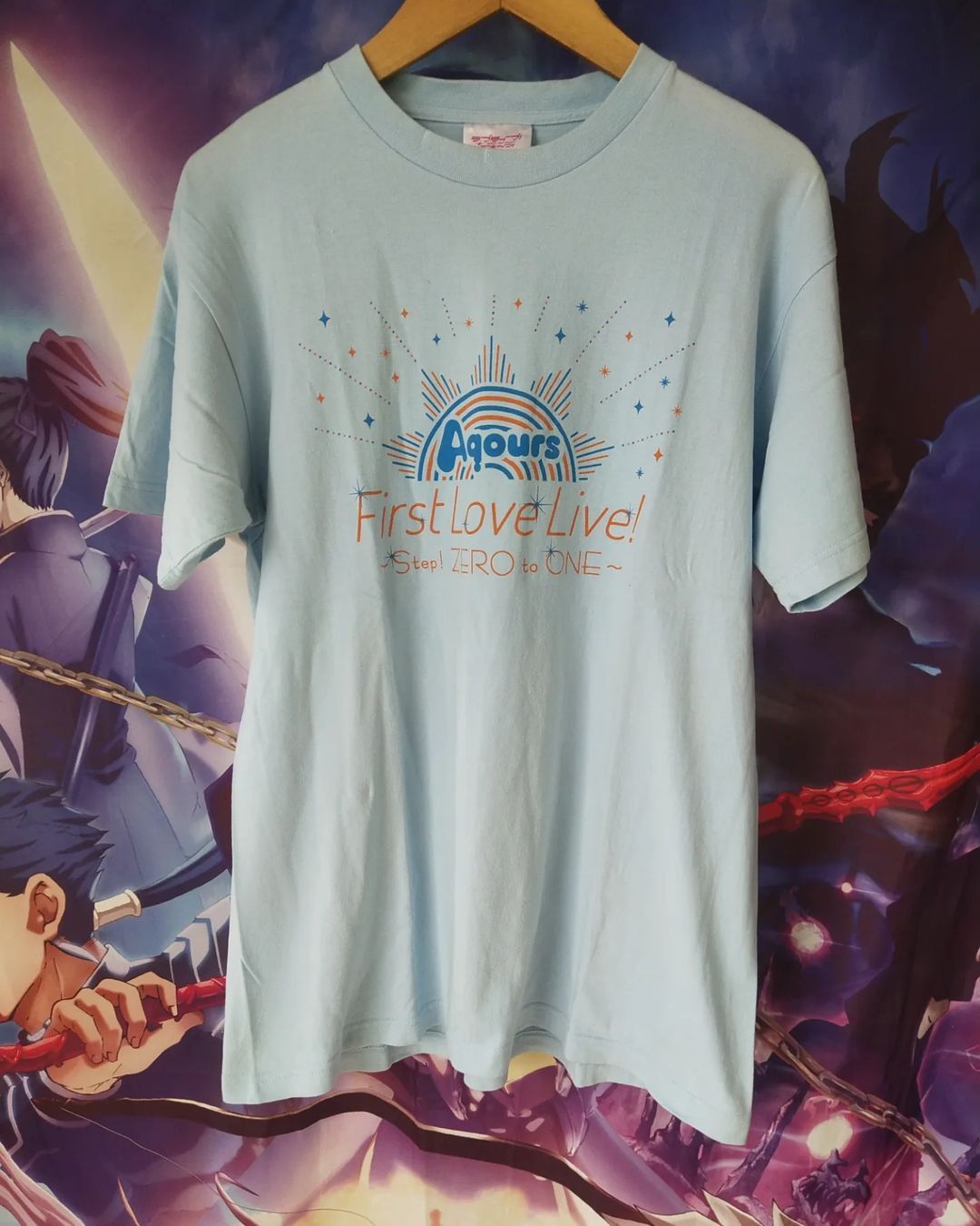 Anime × Japanese Brand Love Live First Love Live Aqours Anime Idol Tees Size US L / EU 52-54 / 3 - 1 Thumbnail