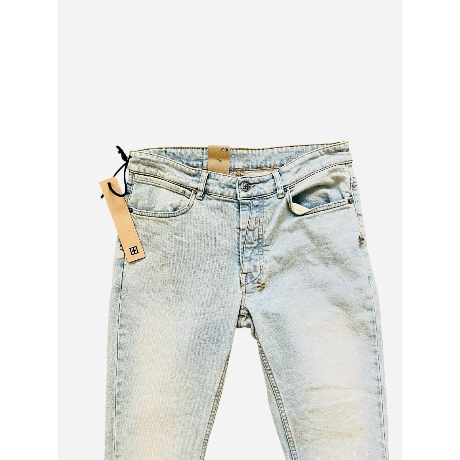 Ksubi Ksubi Jeans Mens Van Winkle Skinny Leg Light Blue Size 32/32 Size US 32 / EU 48 - 2 Thumbnail