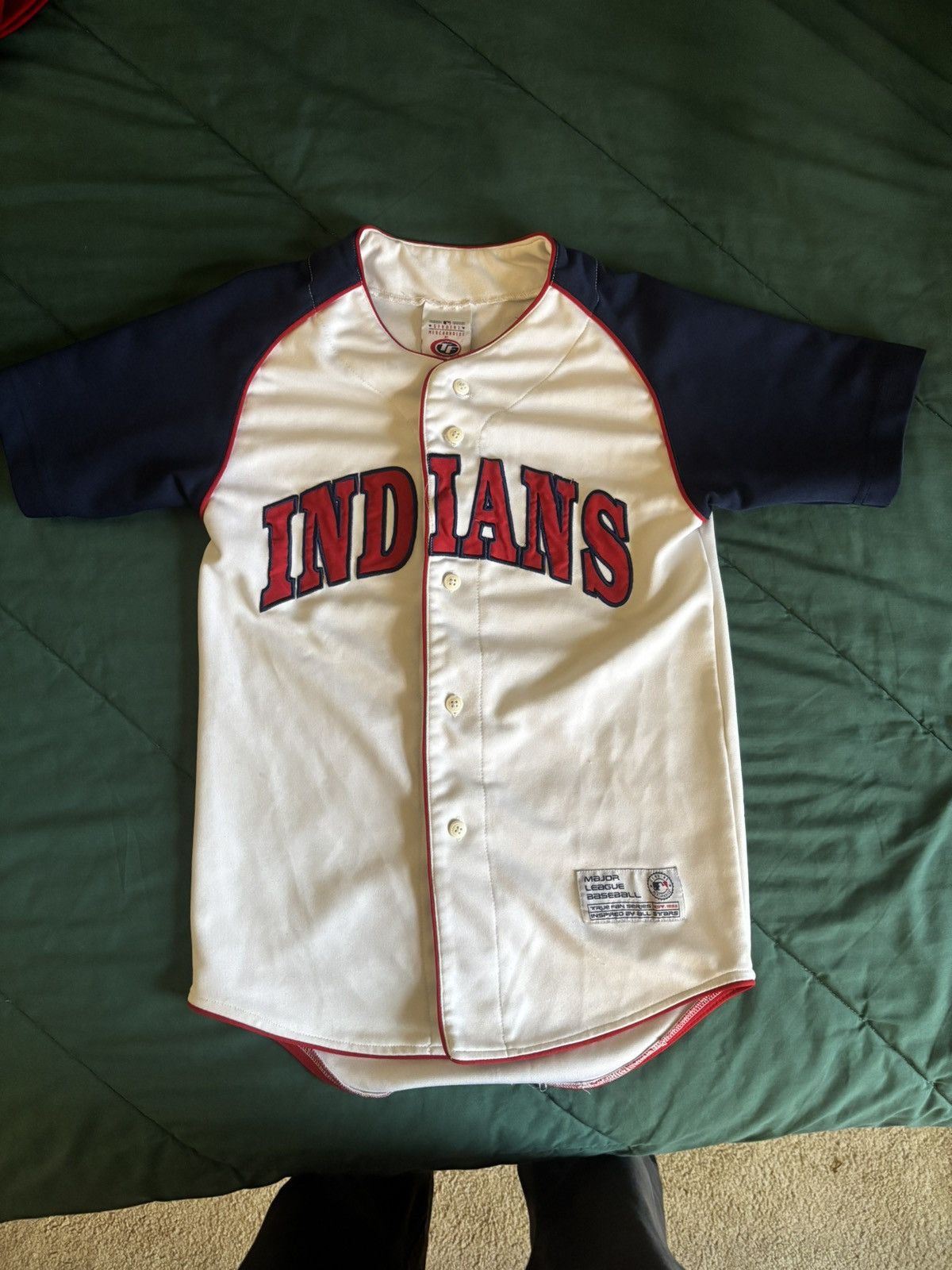 MLB Official Vintage Cleveland Indians Jersey Size US M / EU 48-50 / 2 - 1 Thumbnail