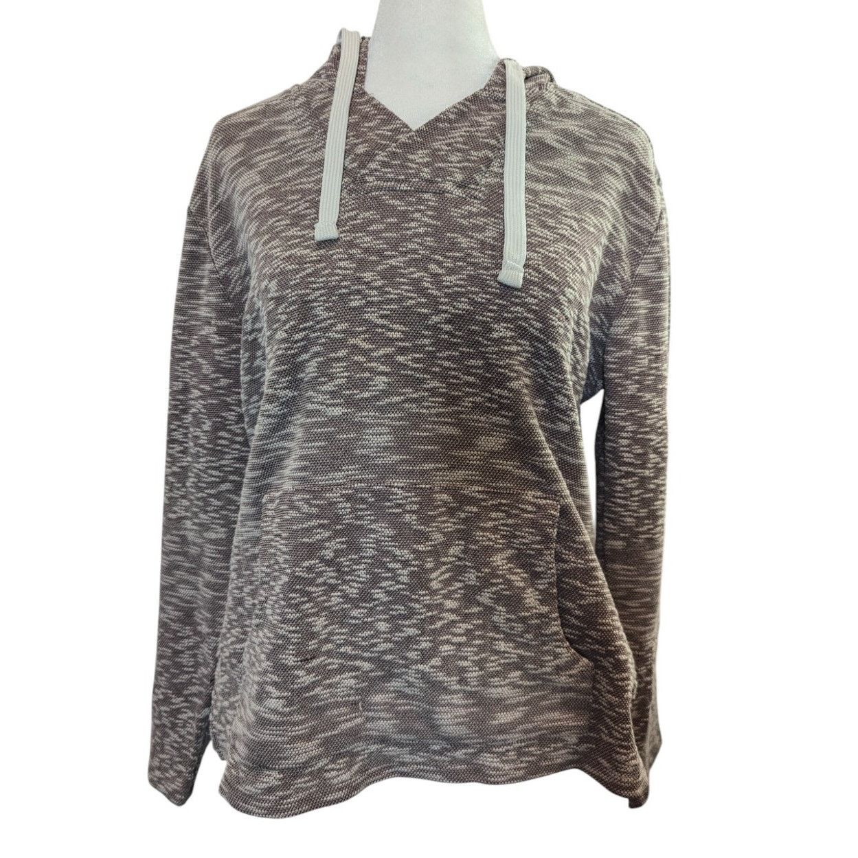 Hang Ten Hang Ten Hoodie Heather Purple Pullover Sweatshirt Medium Size M / US 6-8 / IT 42-44 - 2 Thumbnail