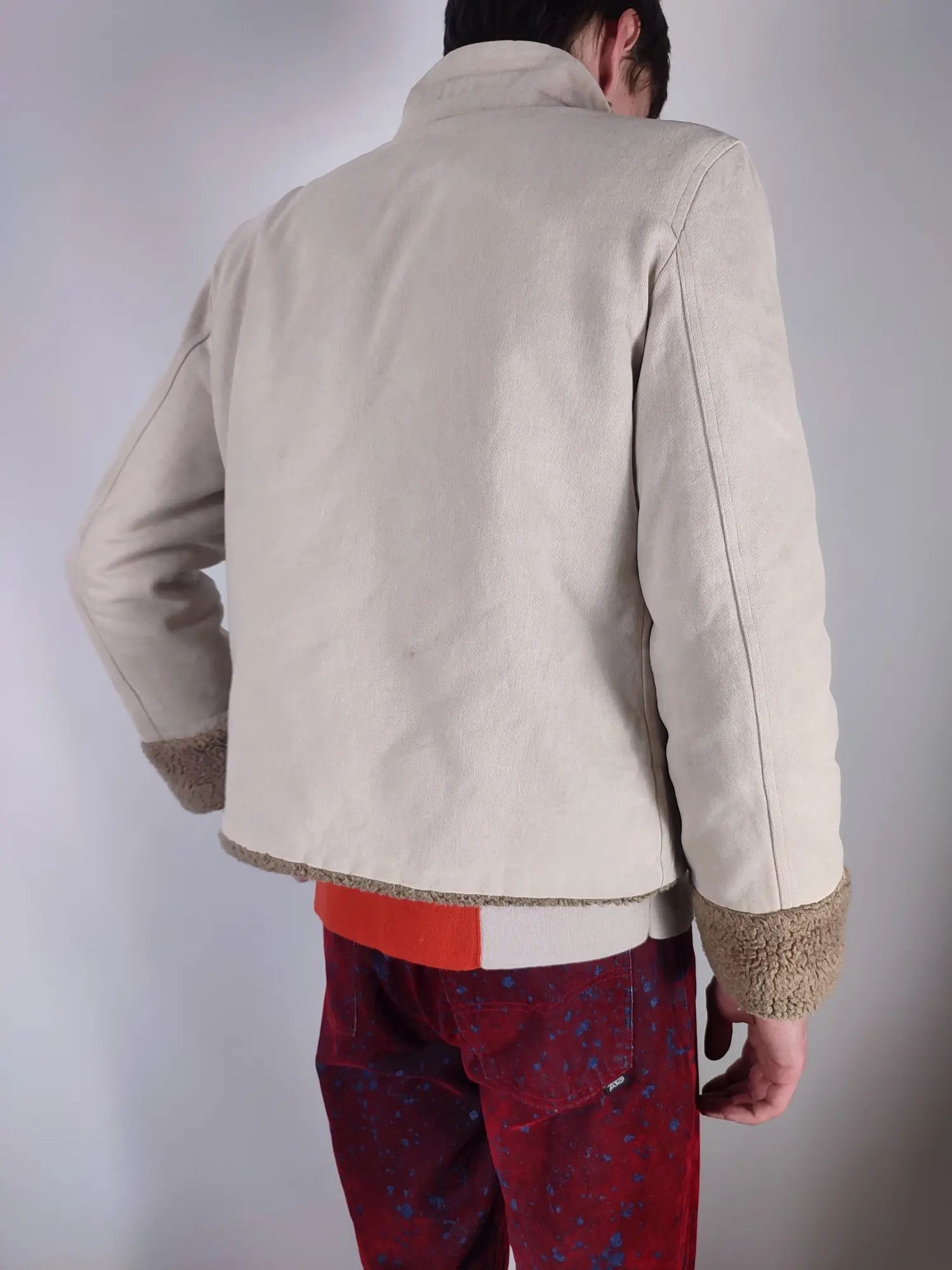 Dolce & Gabbana Vintage Y2K Dolce Gabbana Sheep Teddy Jacket Size US S / EU 44-46 / 1 - 5 Thumbnail