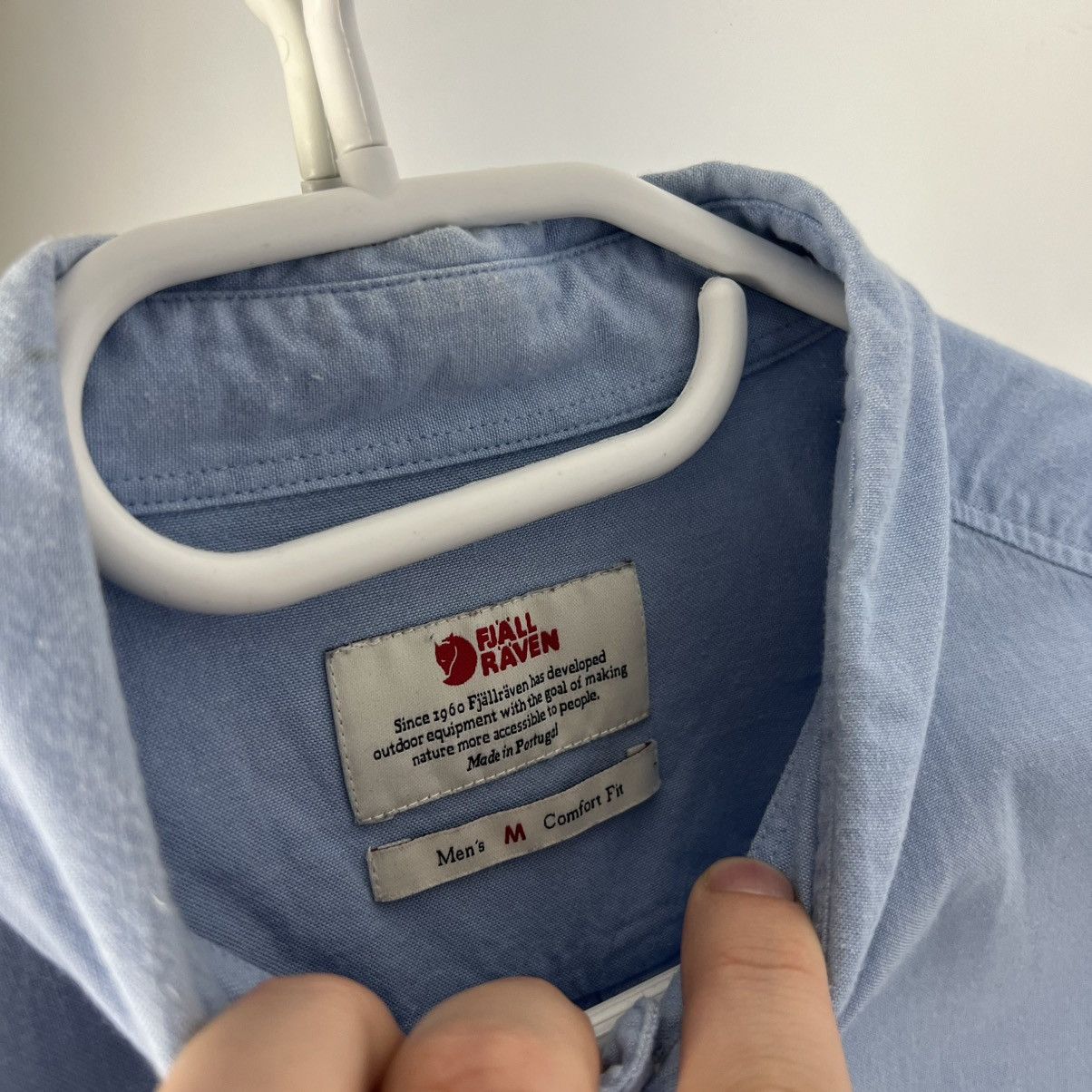 Fjallraven Fjallraven Mini Logo Button Up Shirt Streetwear Style Size US M / EU 48-50 / 2 - 4 Thumbnail