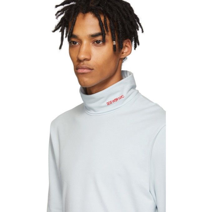 Calvin Klein 205w39nyc logo embroidered cotton turtleneck