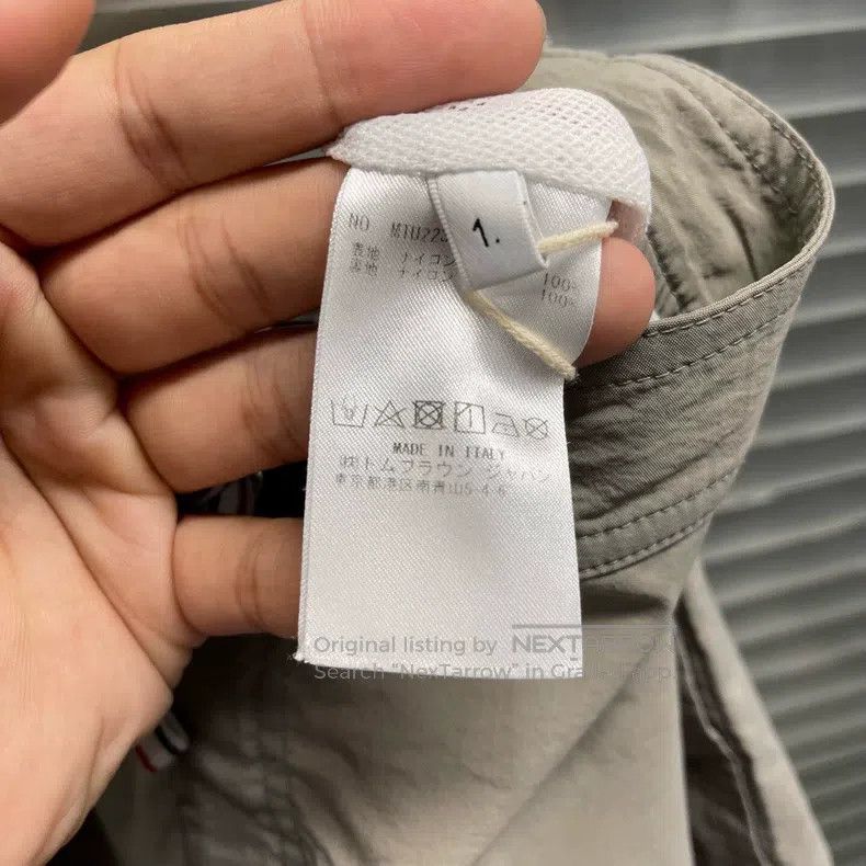 Thom Browne Thom Browne size 1 Gray Four-Stripe Beach Shorts Size US 30 / EU 46 - 5 Thumbnail